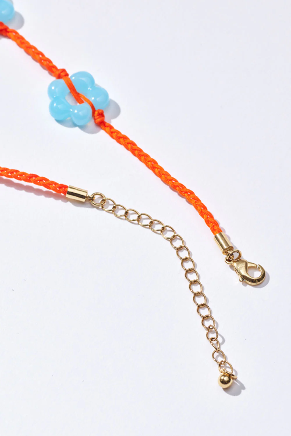 Daisy Chain Necklace - Papaya - Image 3