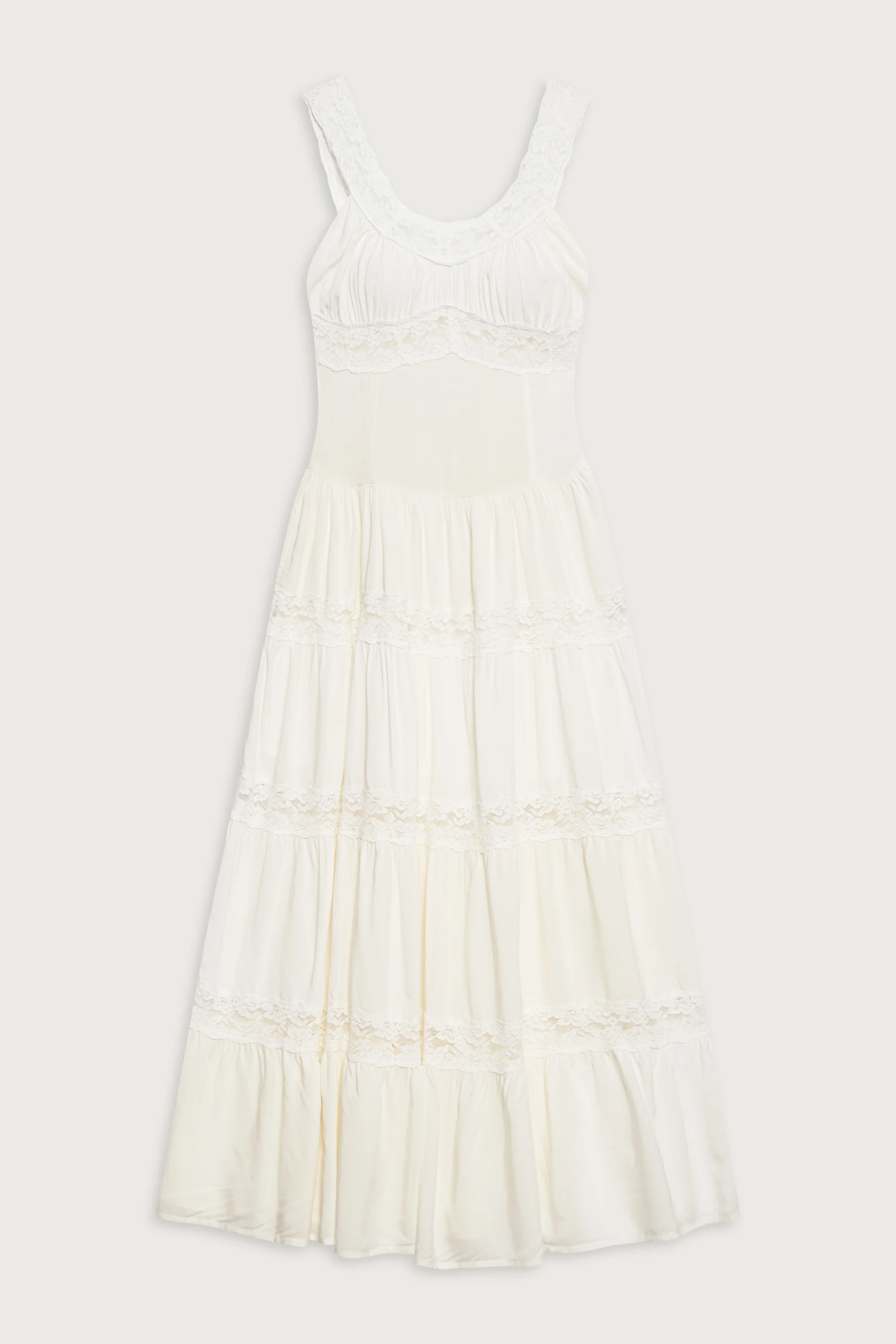 Dakota Maxi Dress - White - Image 3