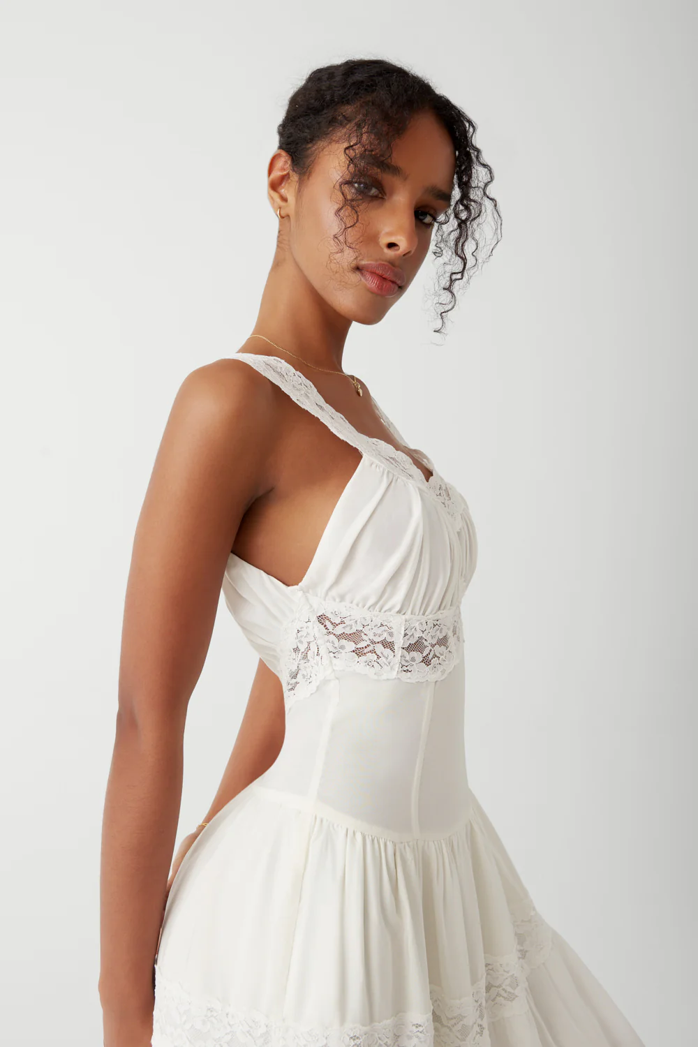 Dakota Maxi Dress - White - Image 4