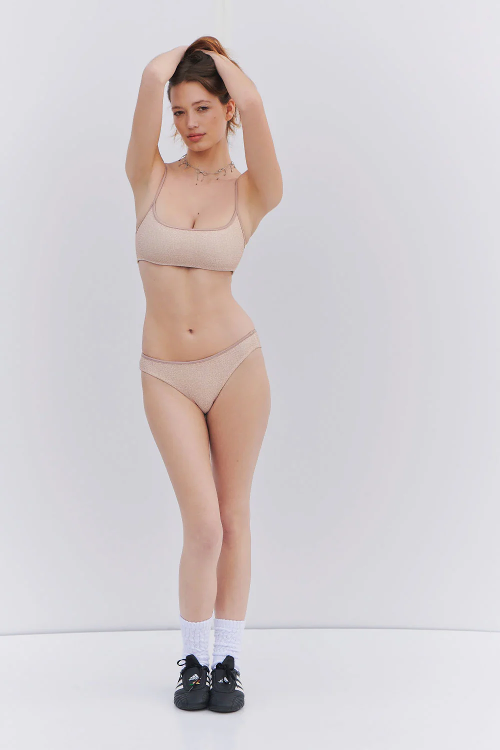 Dallas Terry Bralette Bikini Top - Coco Cheetah - Image 2