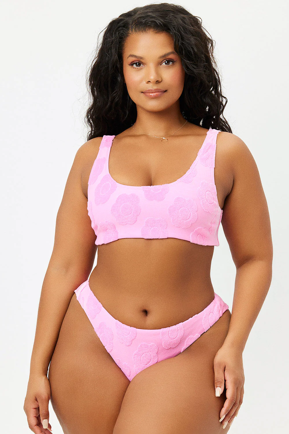 Dawson Floral Terry Bikini Bottom - Flowerchild - Image 3