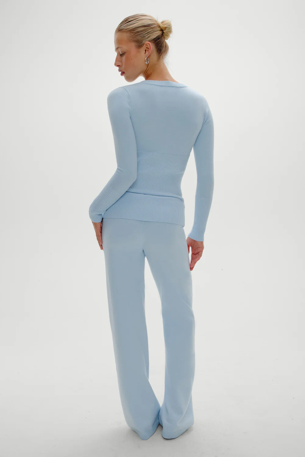 Dawson Knit Fold Over Pants - Daydream - Image 5