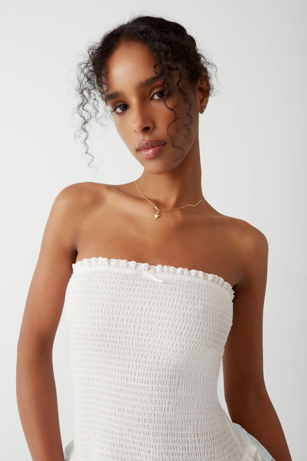 Day Princess Mini Dress - White - Image 6
