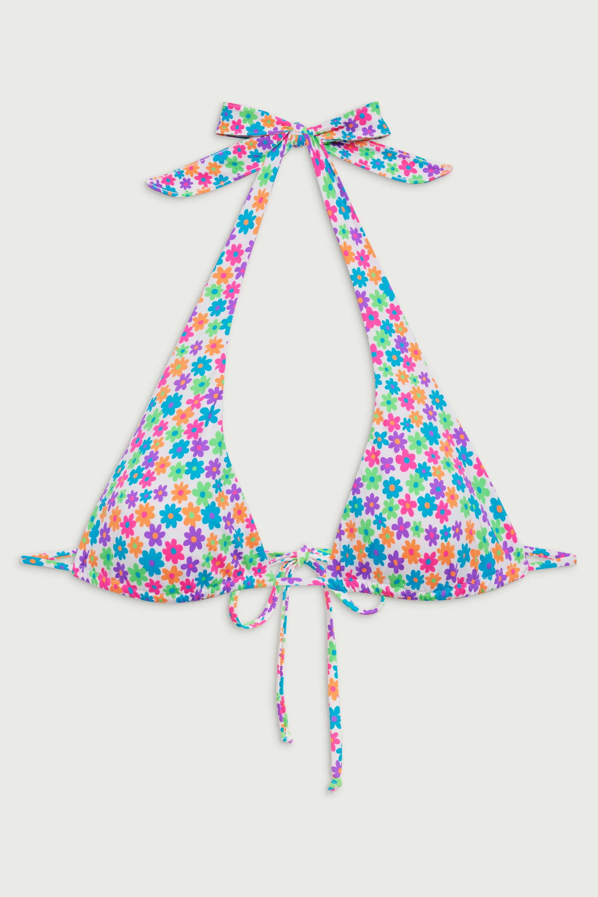 Diana Floral Halter Bikini Top - Forever Flower - Image 3