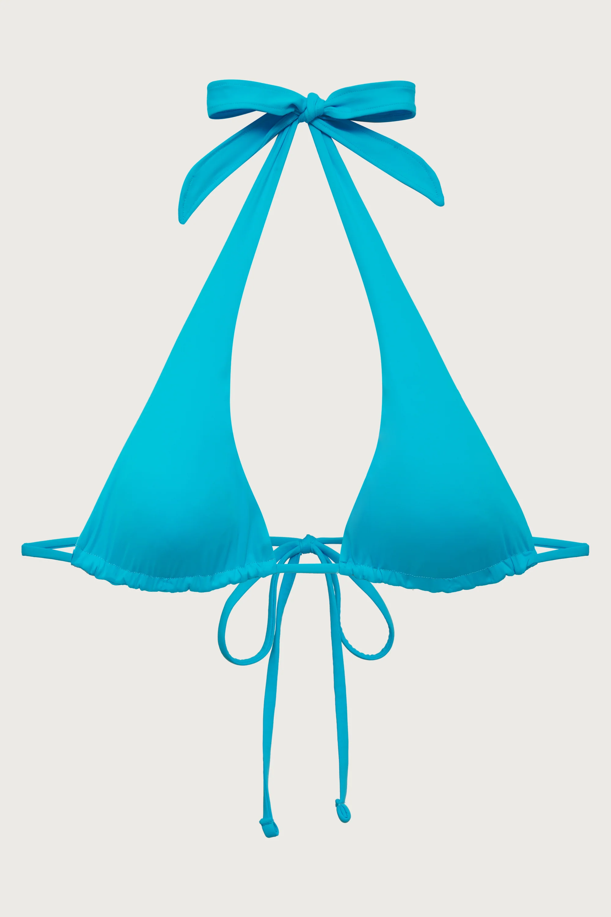 Diana Halter Bikini Top - Morning Blue - Image 2
