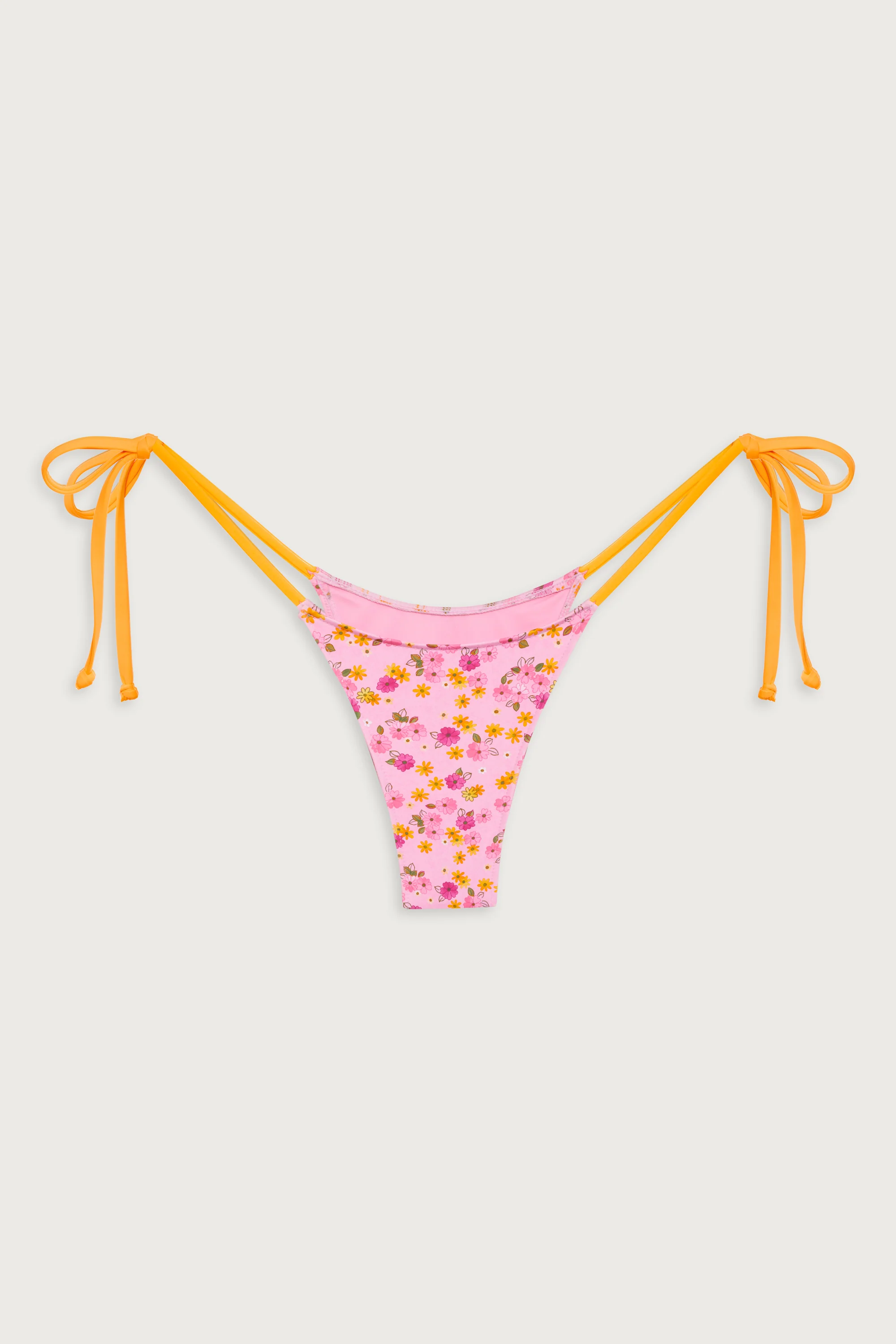 Divine Floral Skimpy Bikini Bottom - Queen's Bath - Image 3