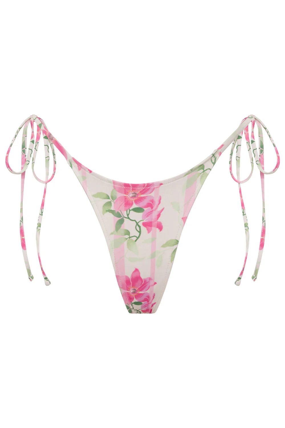 Divine Floral Skimpy Bikini Bottom - Tiger Lily - Image 6