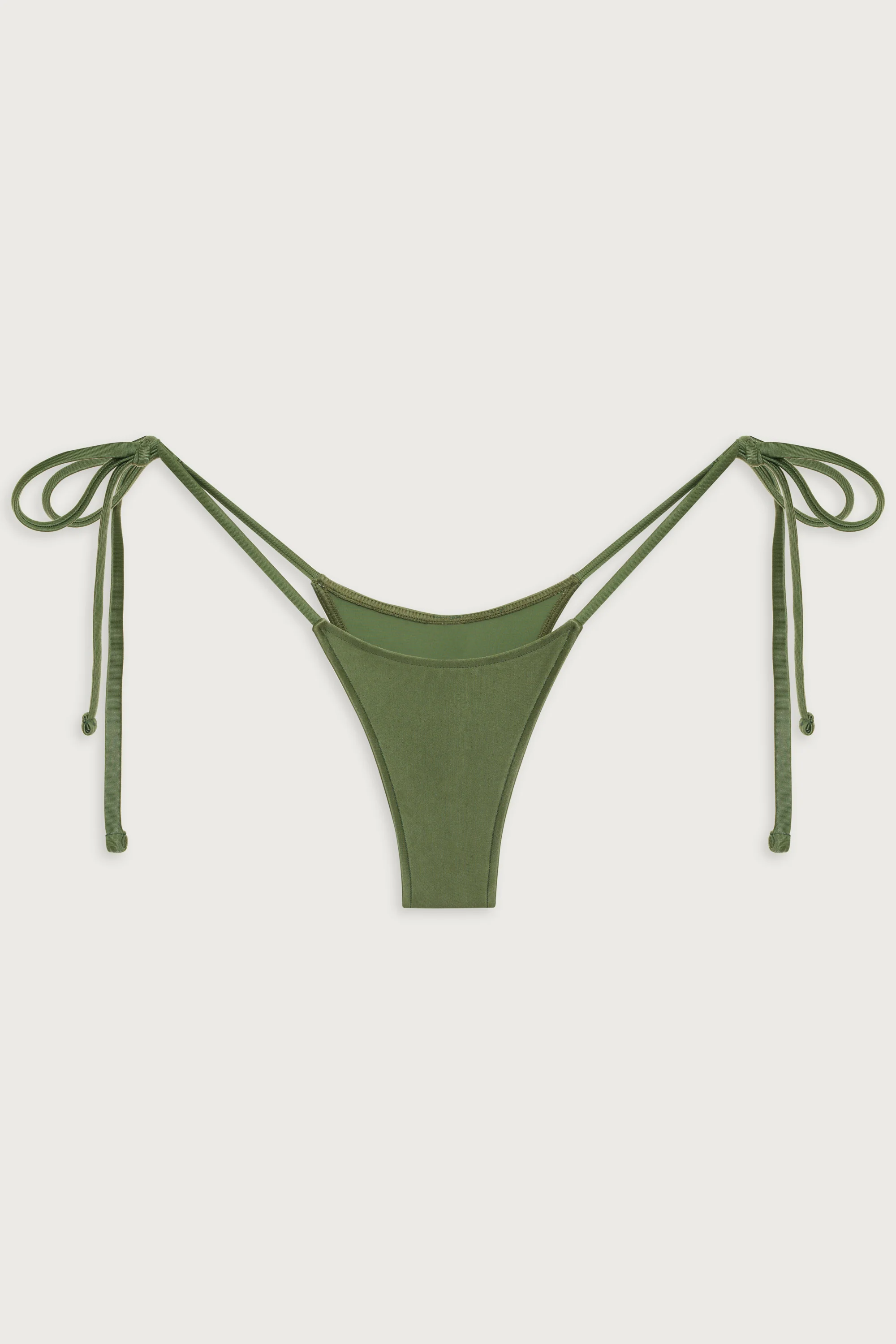 Divine Shine Skimpy Bikini Bottom - Sea Moss - Image 3