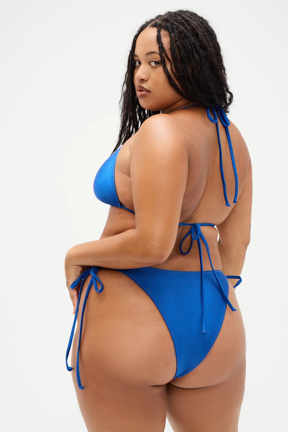 Divine Skimpy Bikini Bottom - Deep Blue - Image 6