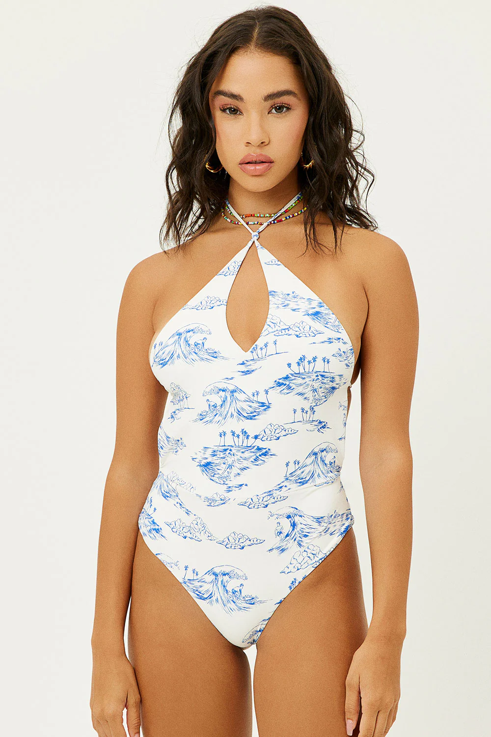 Dove Cheeky One Piece Swimsuit - Surfer Dude