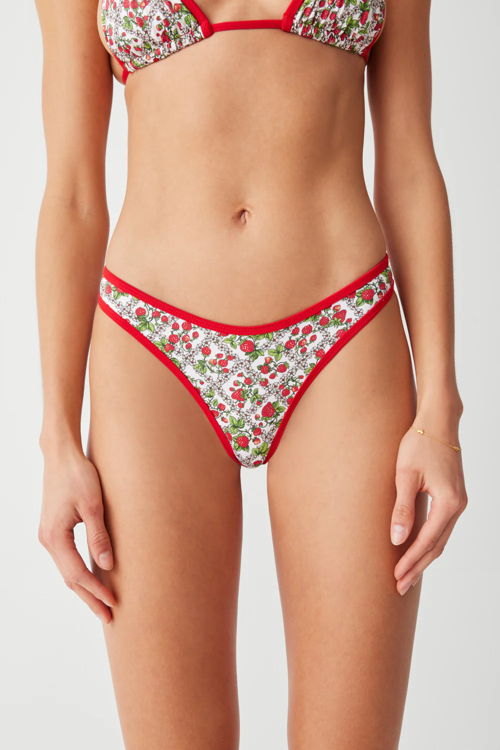 Dove Classic Bikini Bottom - Berry in Love - Image 4