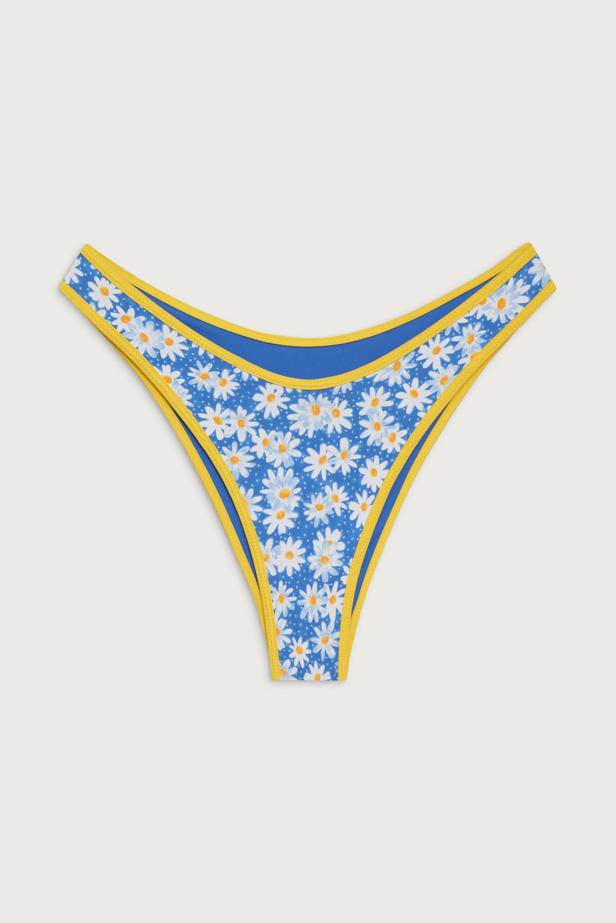 Dove Classic Bikini Bottom - Blue Daisy - Image 3