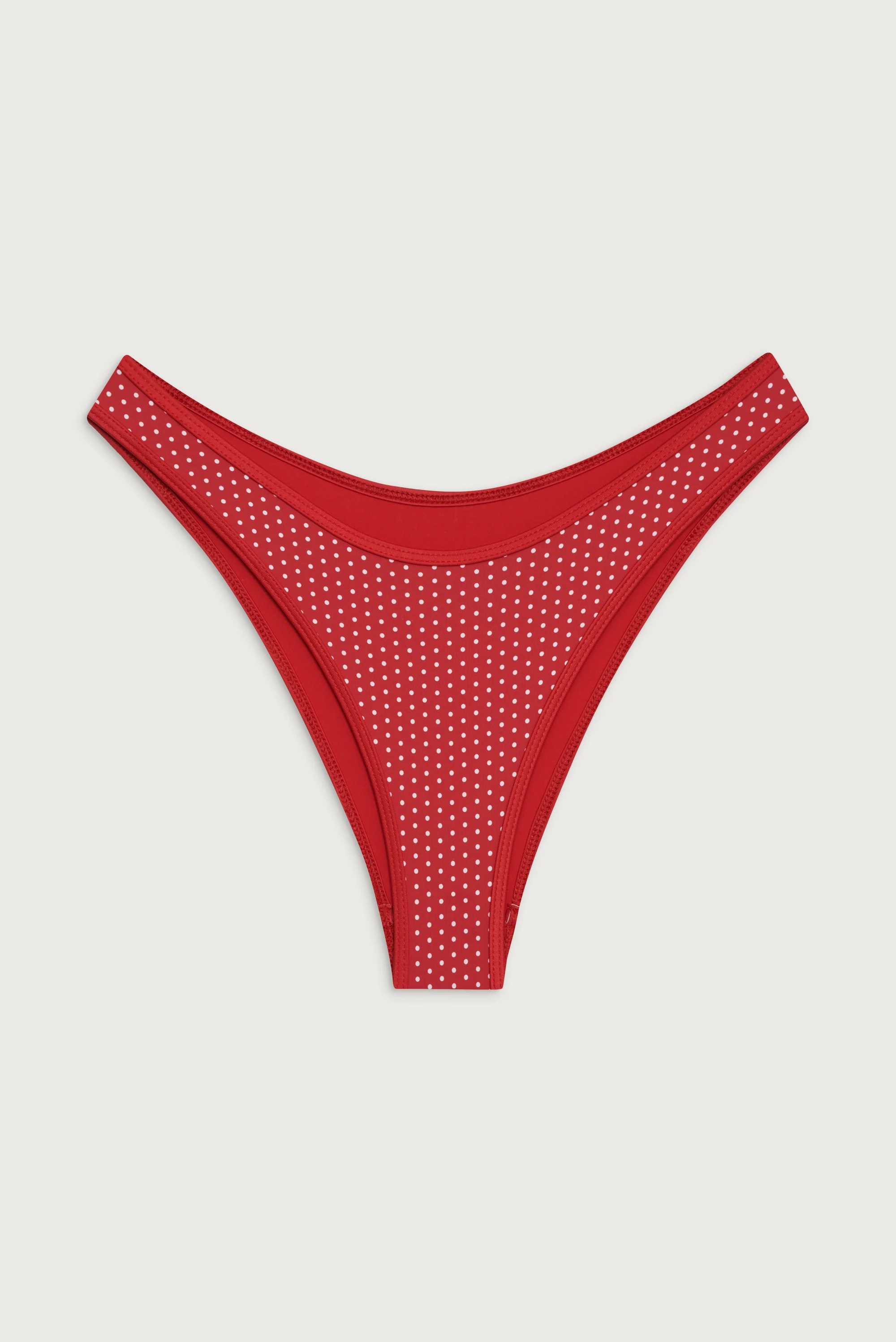 Dove Classic Bikini Bottom - Scarlet Dot - Image 3