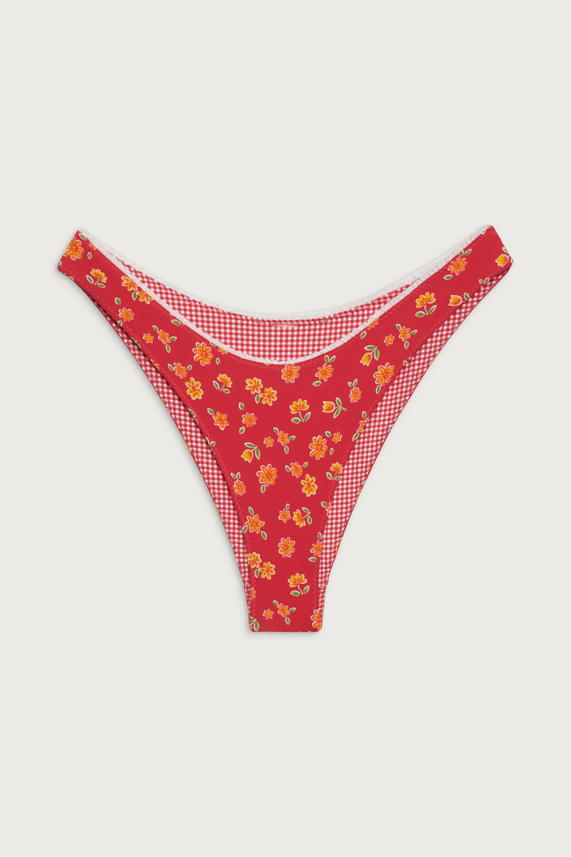 Dove Reversible Classic Bikini Bottom - Summer Flower - Image 3
