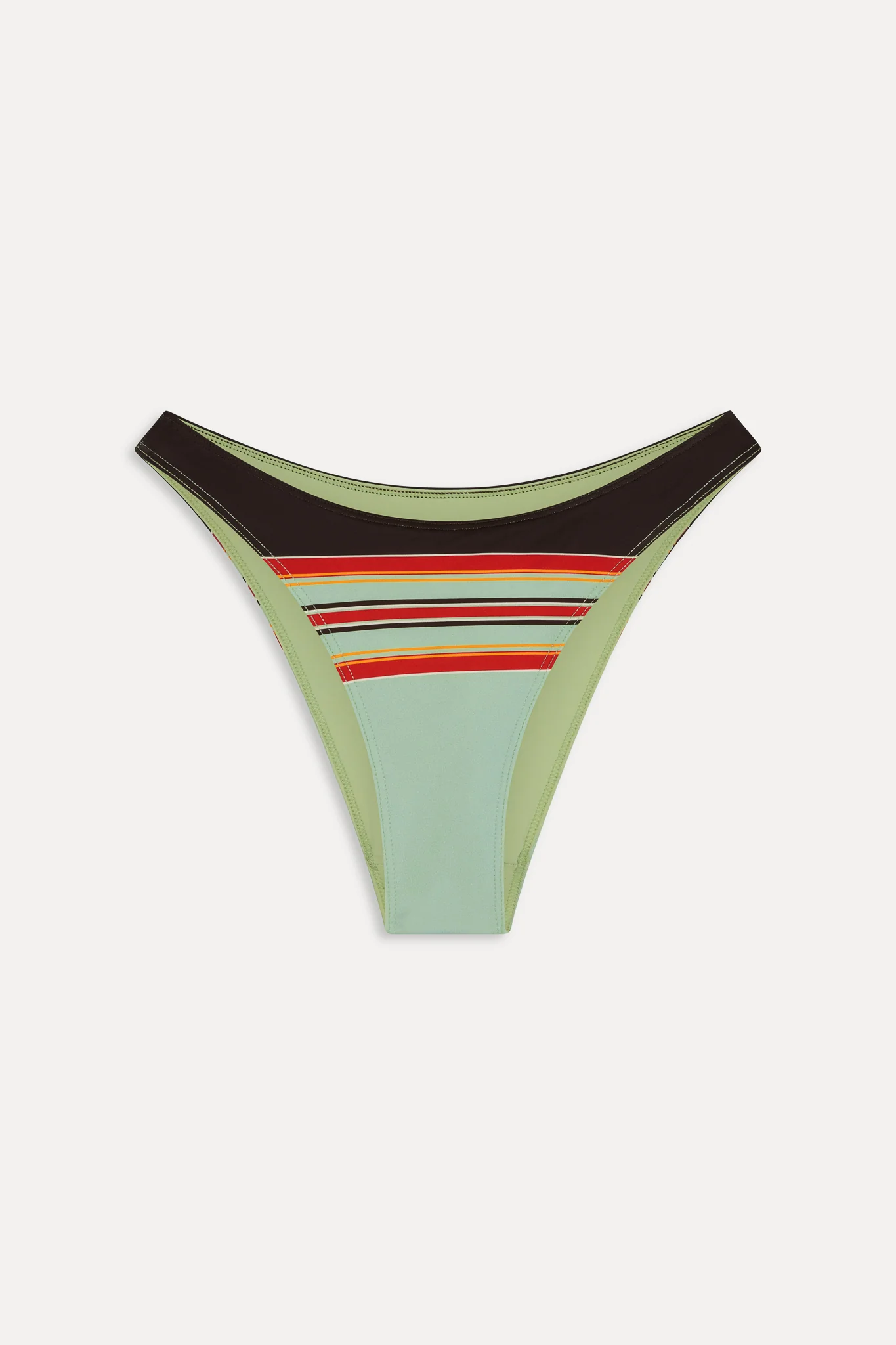 Dove Striped Bikini Bottom - Desert Dusk - Image 3