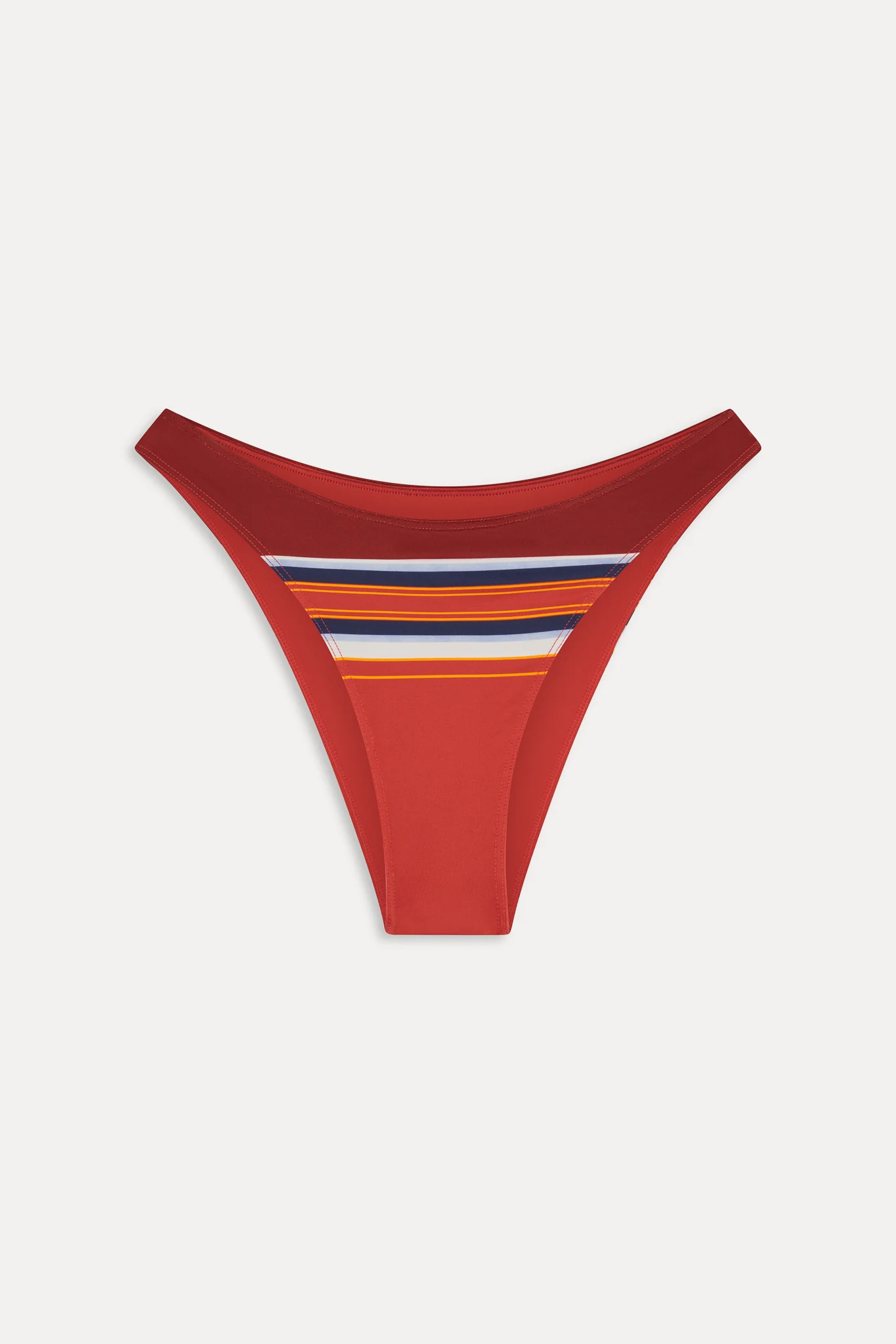 Dove Striped Bikini Bottom - Sandstone - Image 3