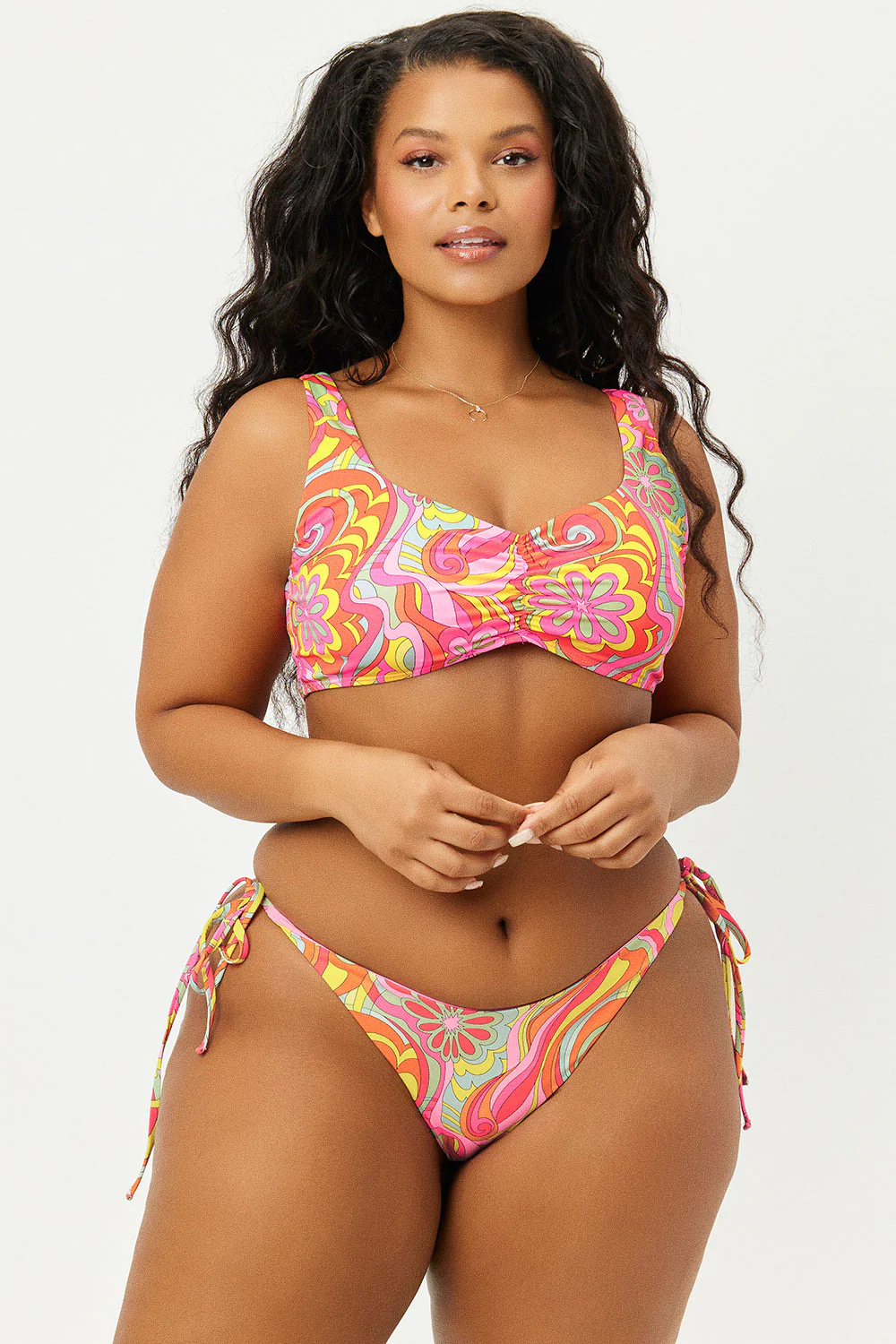 Duke High Cut Bikini Bottom - Far Out - Image 3