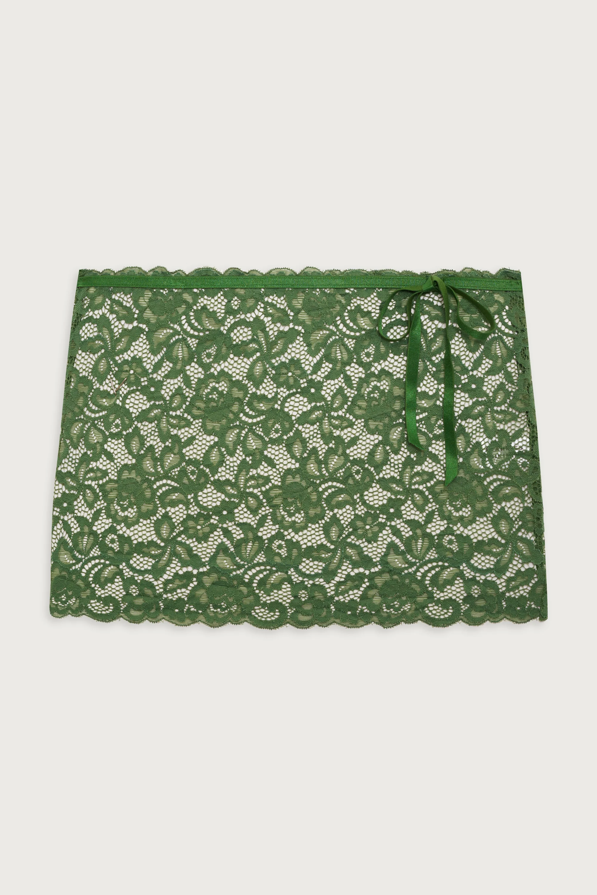 Dylan Lace Mini Skirt - Sea Moss - Image 3