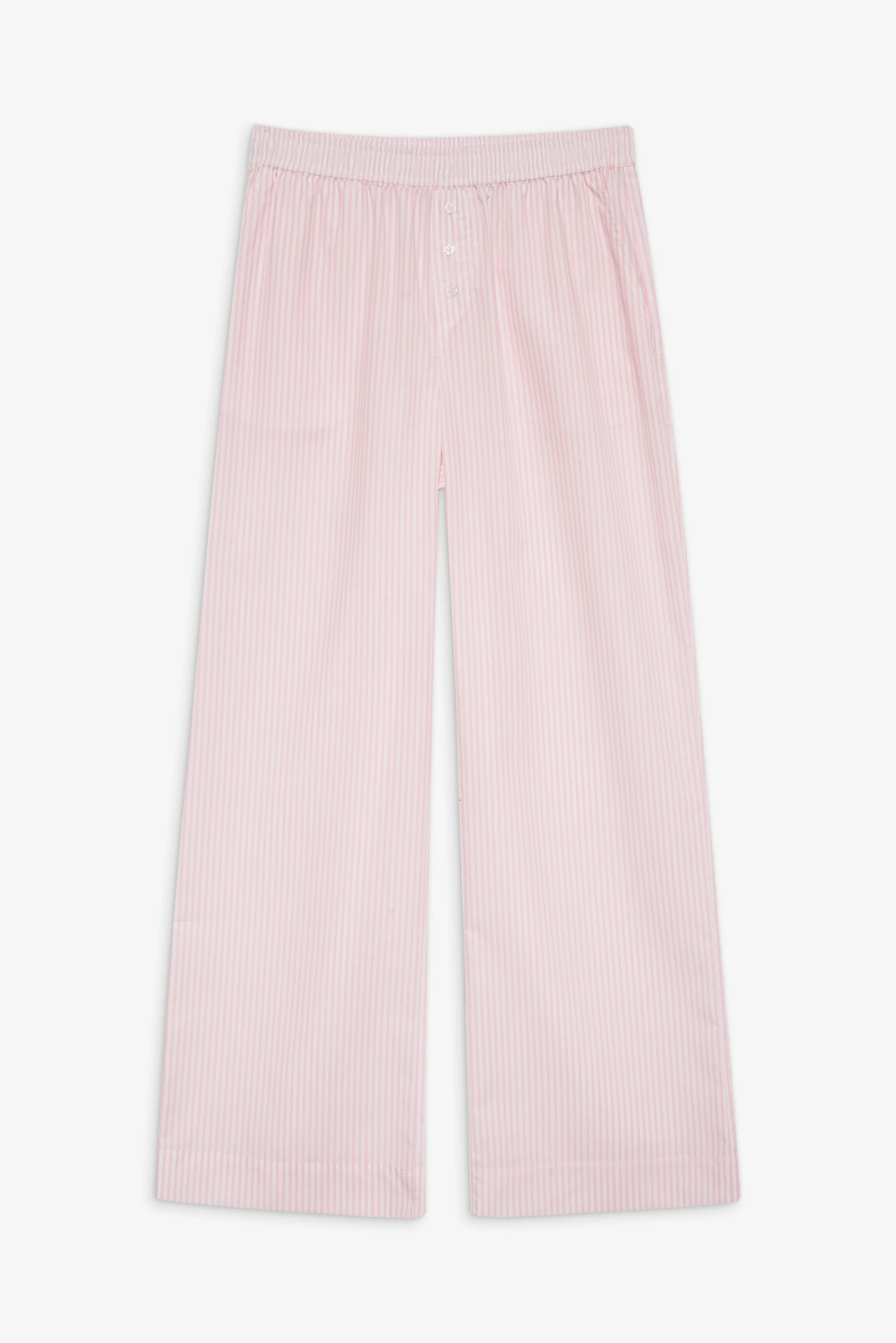 Easy Striped Sleep Pants - Pink Stripe - Image 4