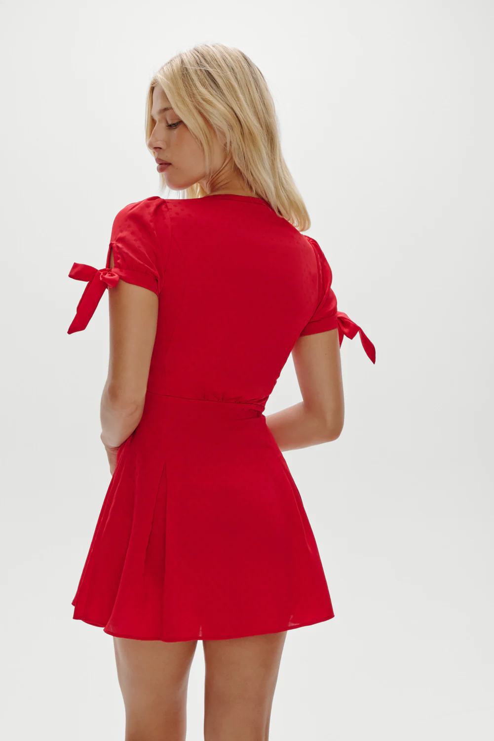 Ella Satin Mini Dress - Heartstrings - Image 4