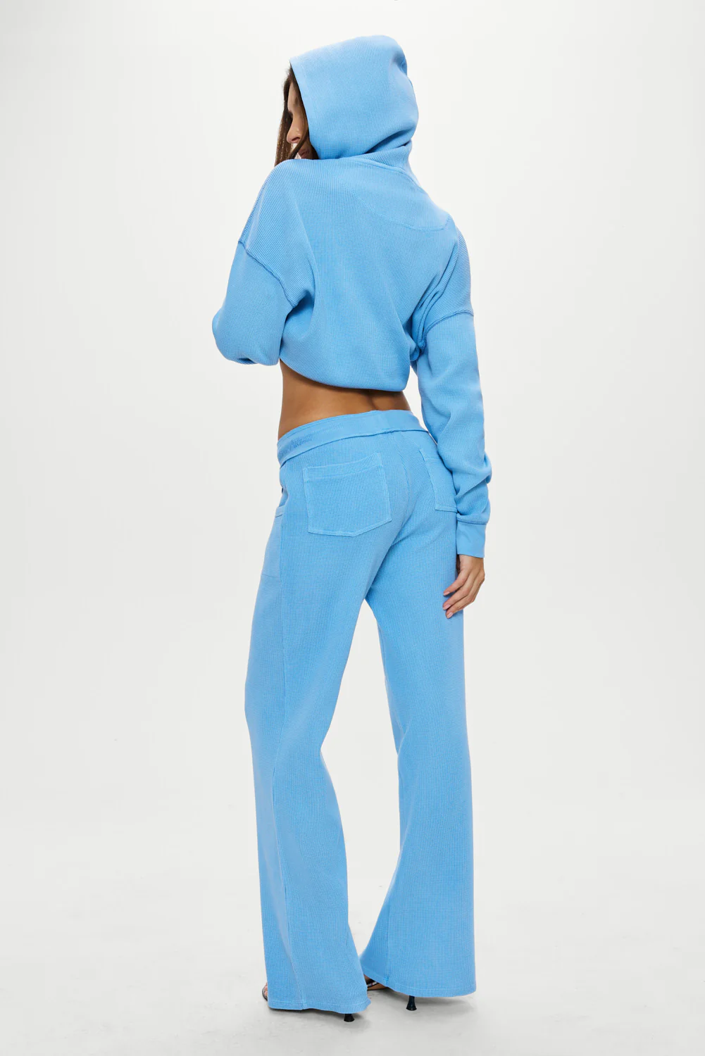 Emma Thermal Low Rise Pants - Lullaby Sky - Image 4