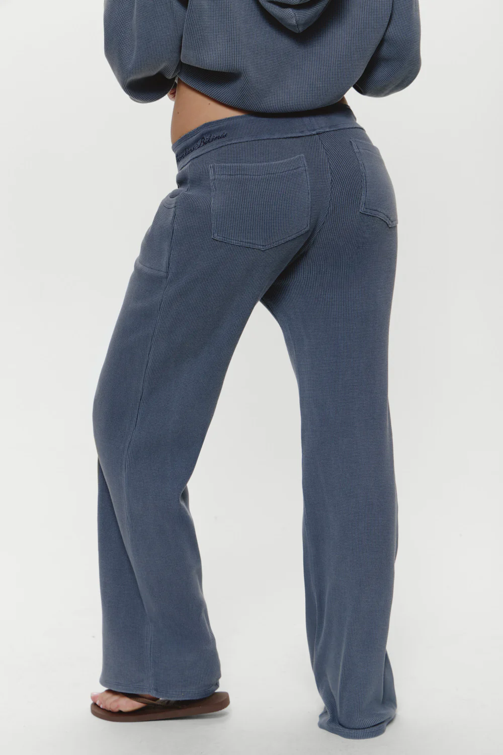 Emma Thermal Pant - Shadow Blue - Image 4