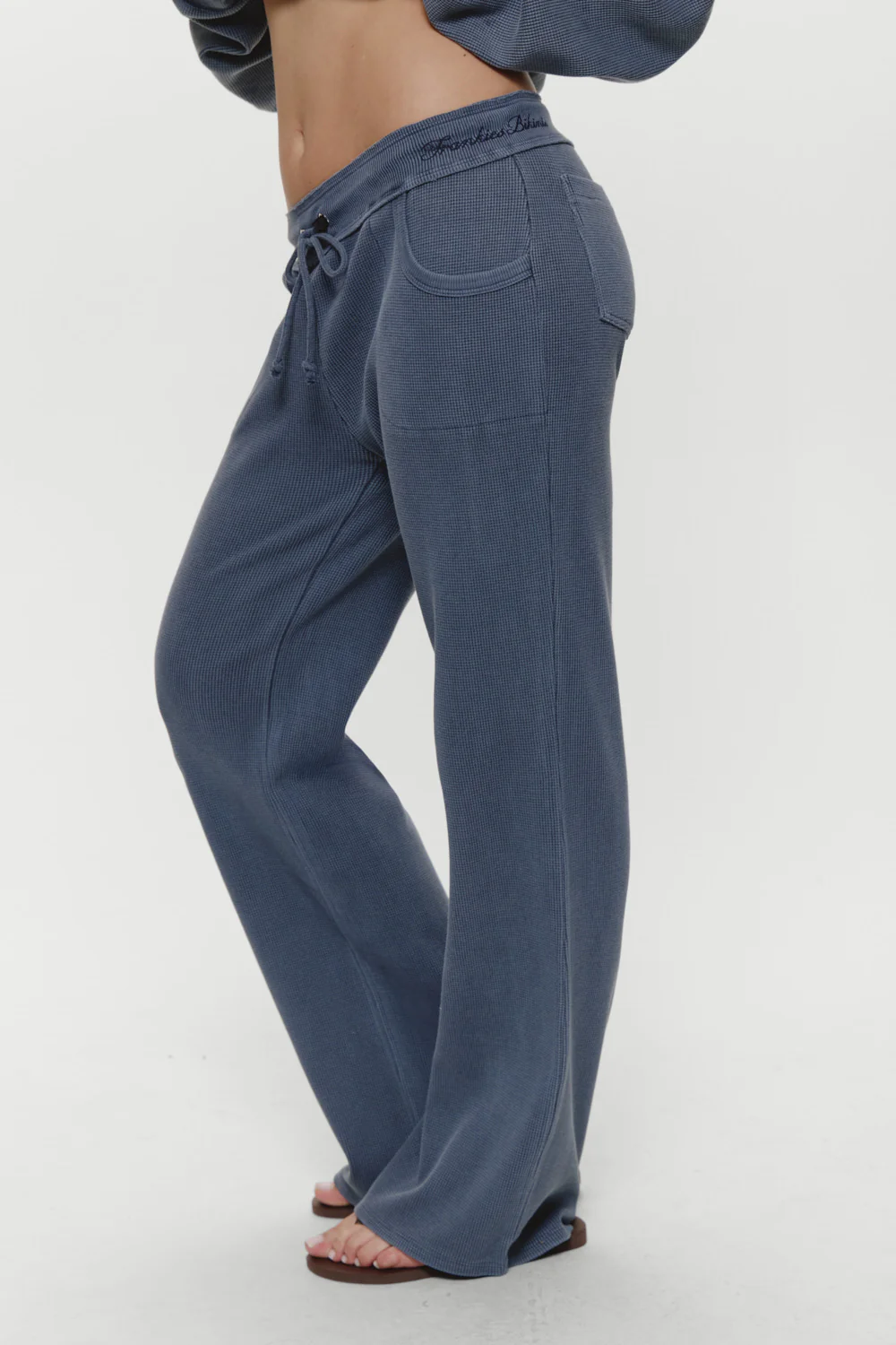 Emma Thermal Pant - Shadow Blue - Image 7