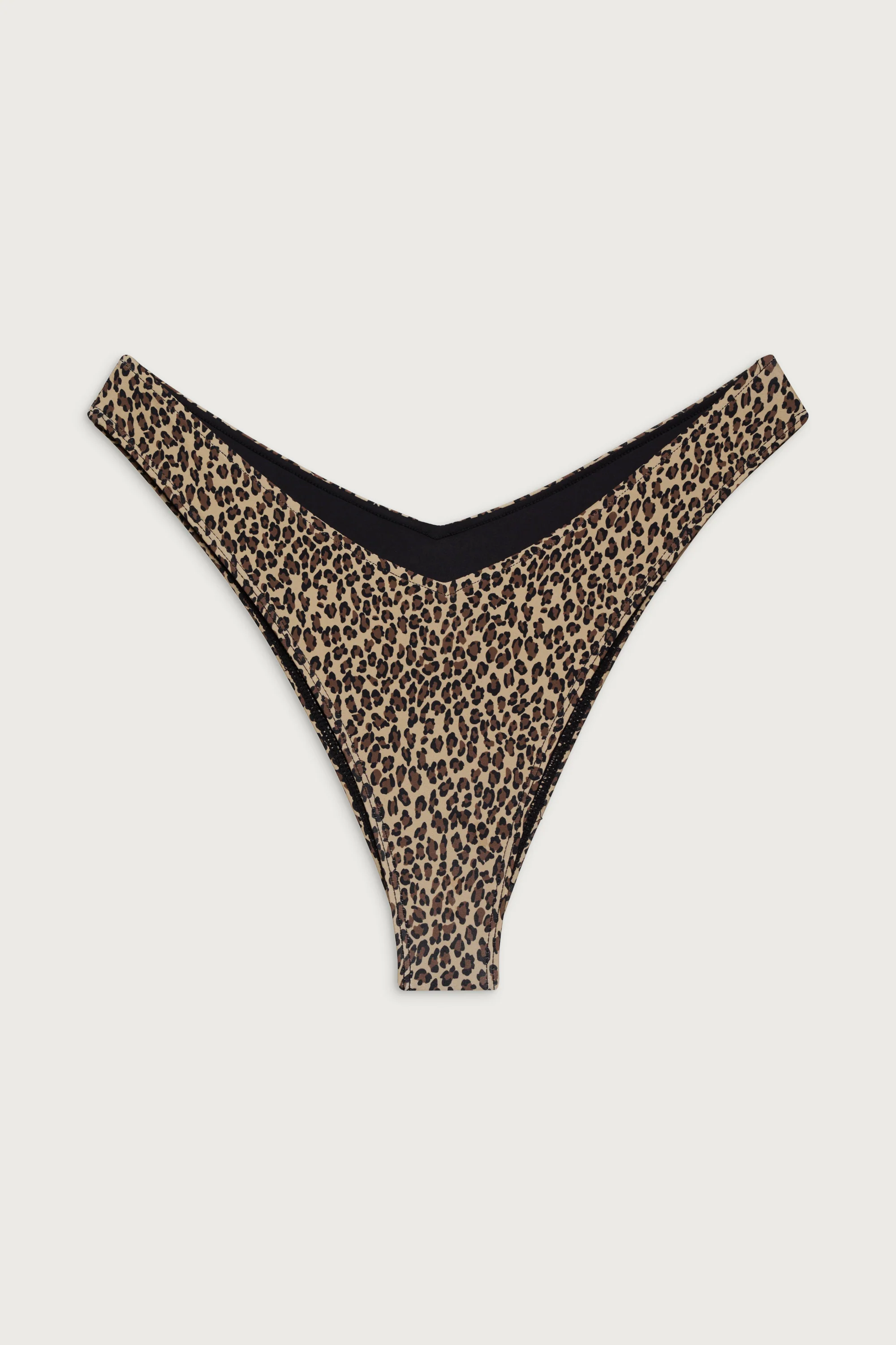 Enzo Cheeky Bikini Bottom - Baby Leopard - Image 3