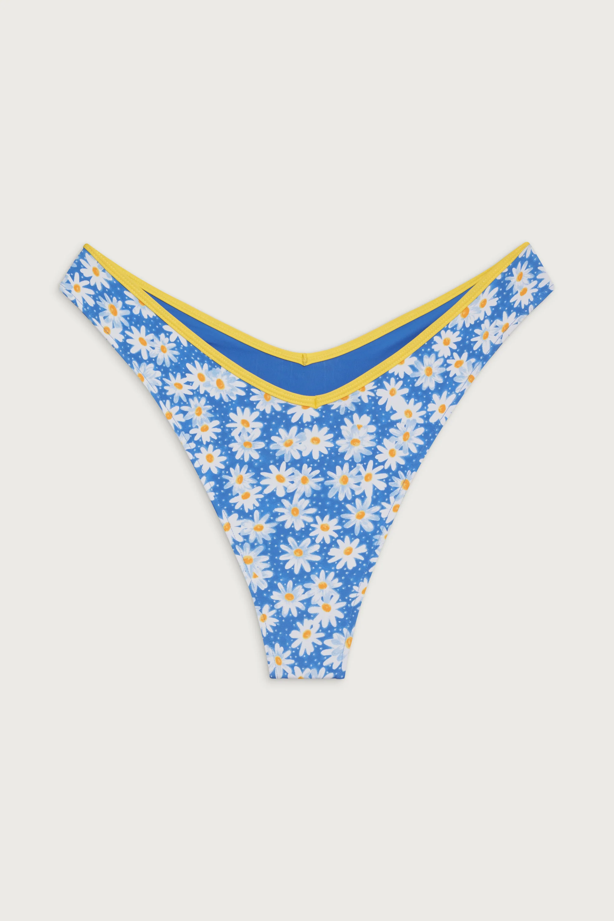 Enzo Cheeky Bikini Bottom - Blue Daisy - Image 3