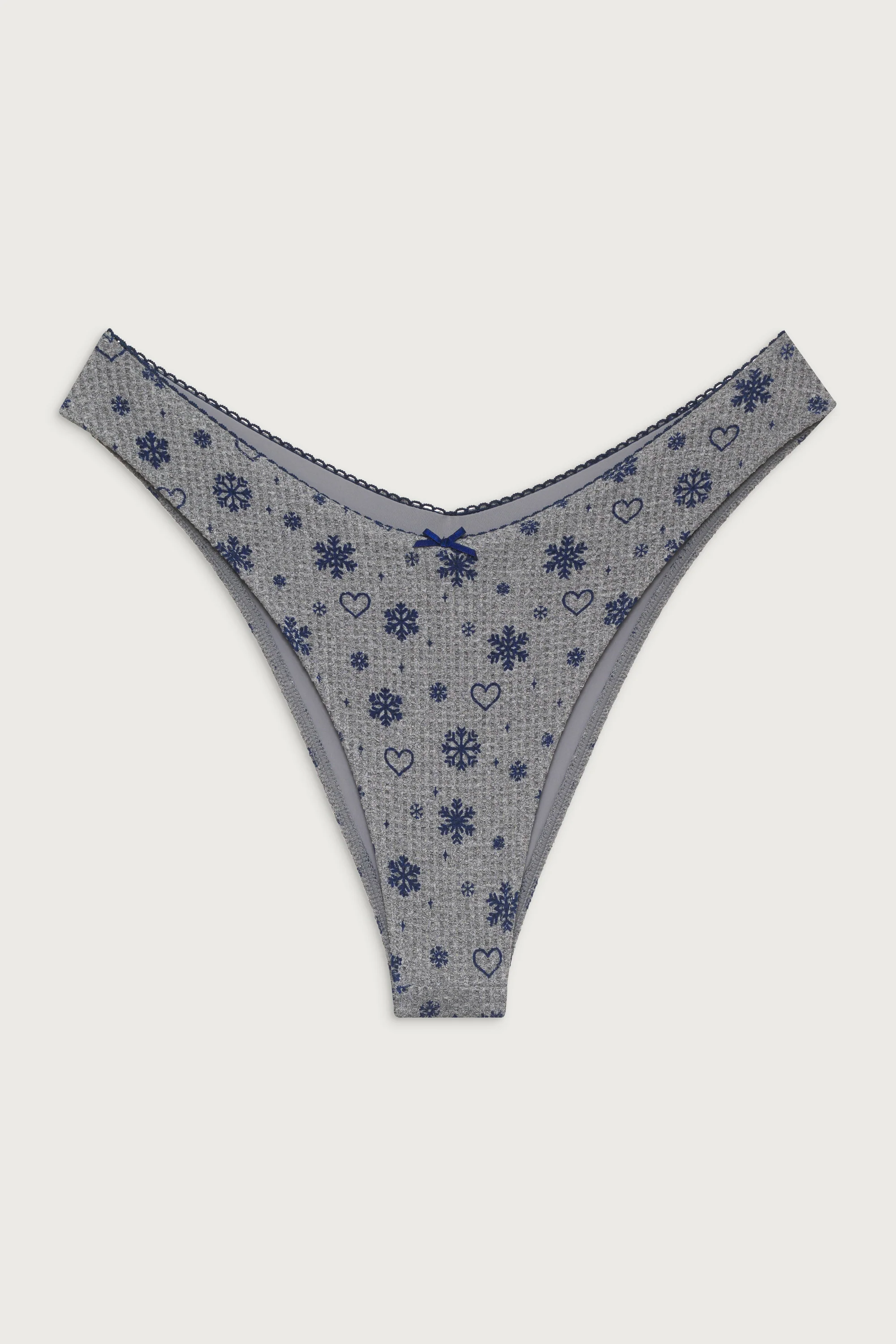 Enzo Waffle Cheeky Bikini Bottom - Apres Ski - Image 2