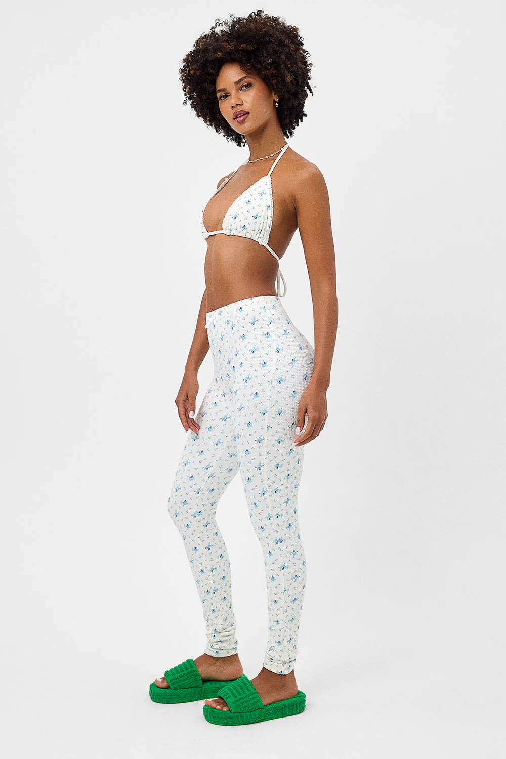 Erin Waffle Legging - Night Lily - Image 4