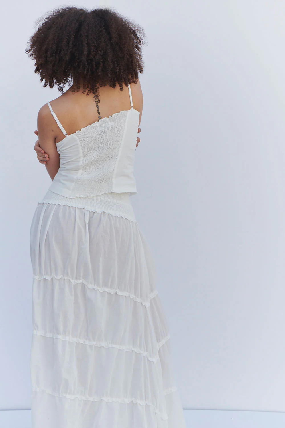 Evangelina Button Up Tank - Sunrose - Image 3
