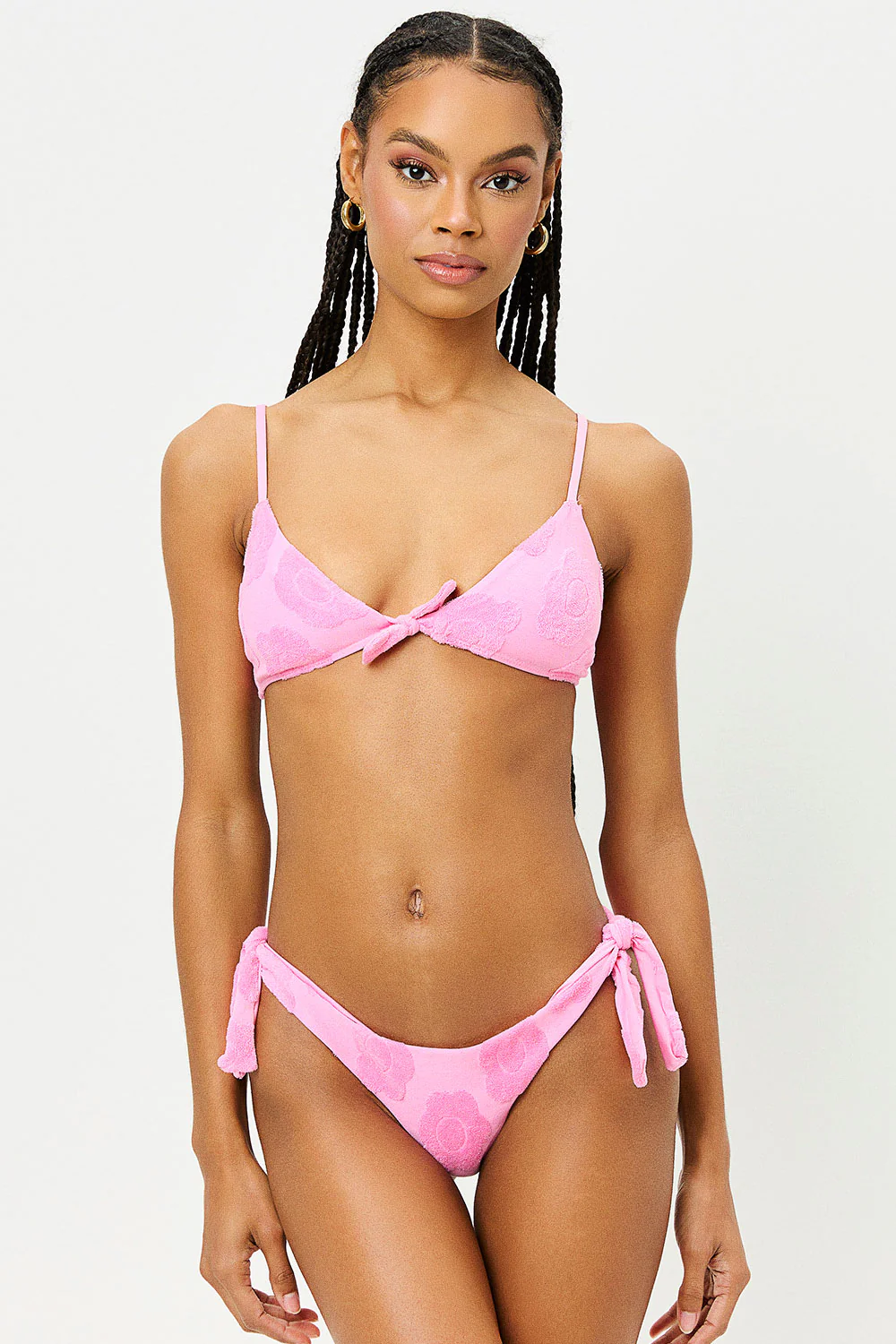 Falcon Floral Terry Bikini Bottom - Flowerchild - Image 3