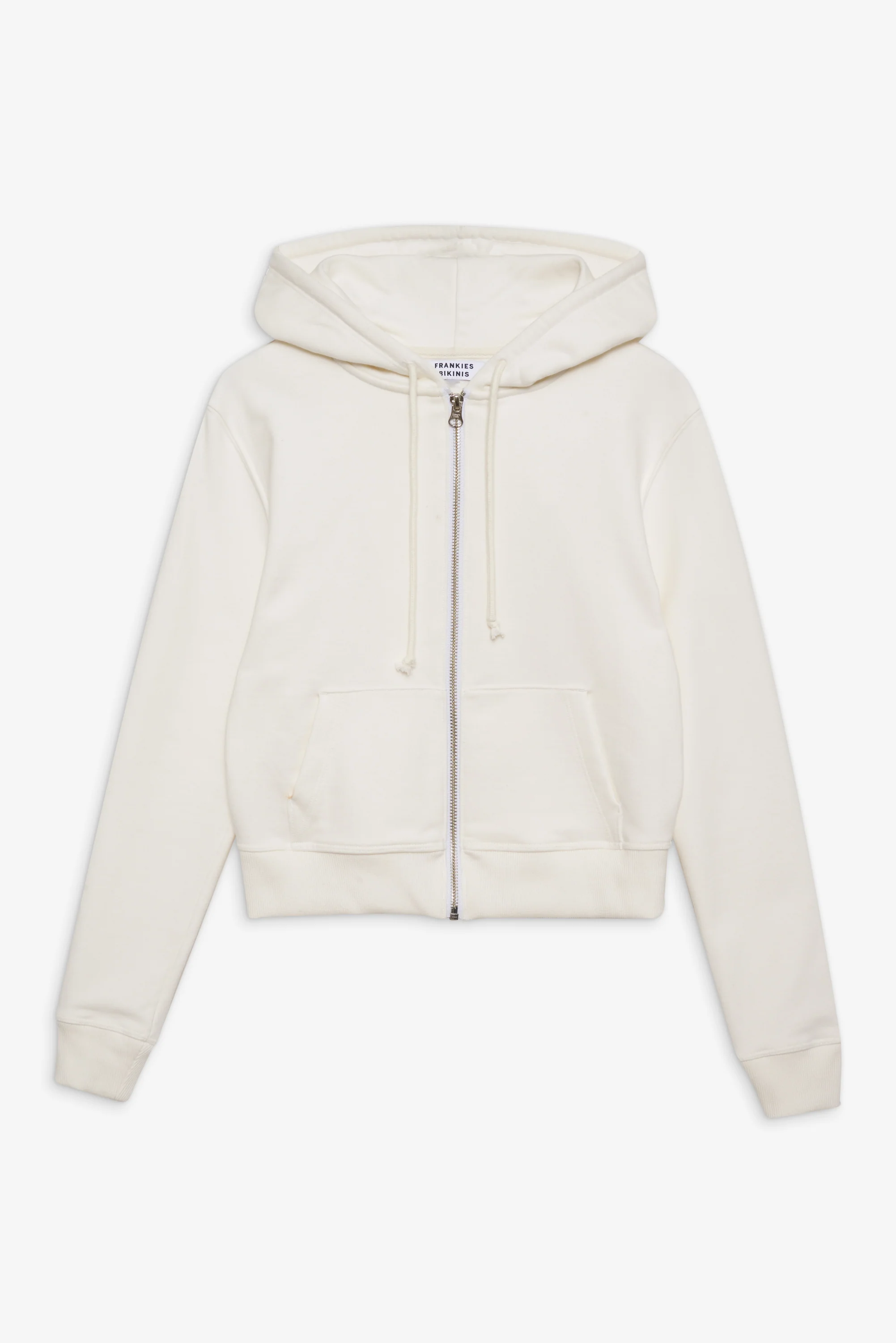 Fall Zip Up Hoodie - White - Image 4
