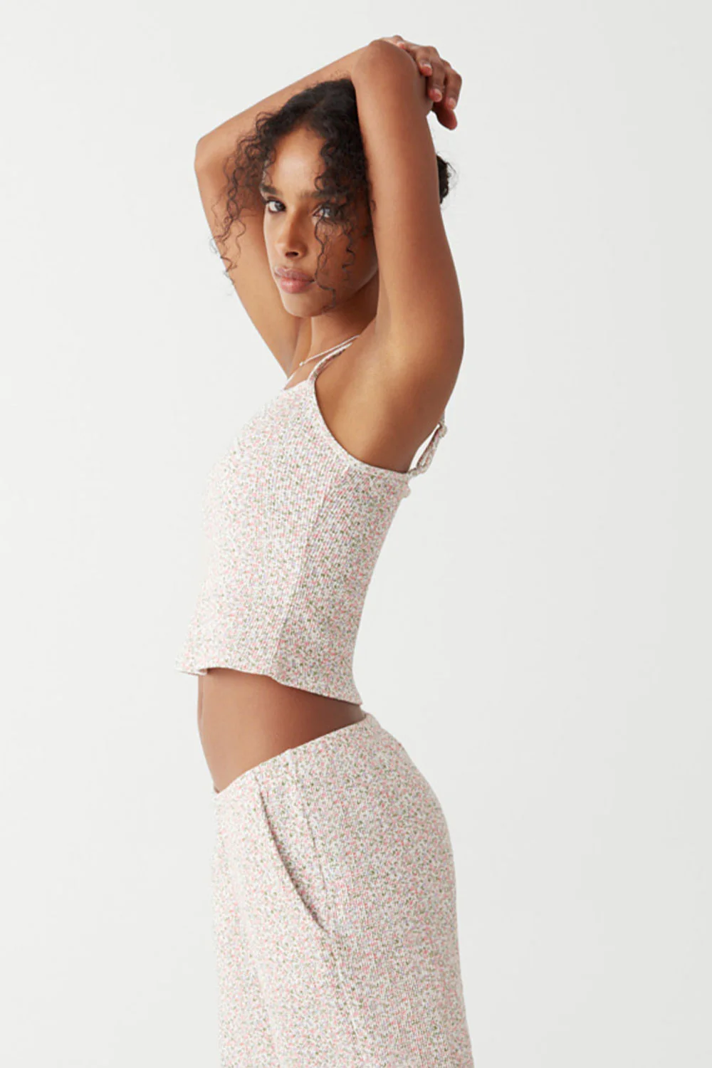 Farmhouse Floral Waffle Camisole - Baby Blanket - Image 4