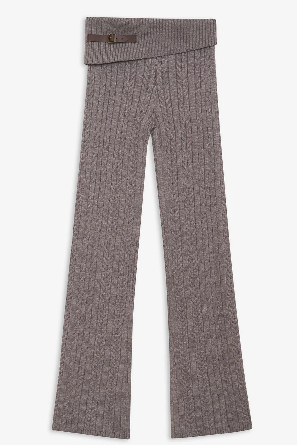 Fleur Cable Cloud Knit Pant - Dark Pearl - Image 2