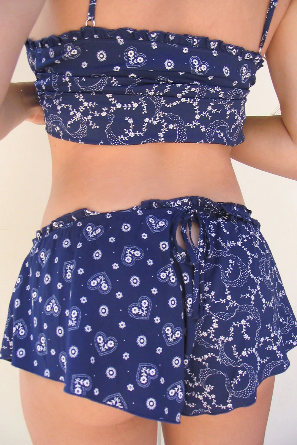 Flora Bandana Mini Short - Dixie - Image 5