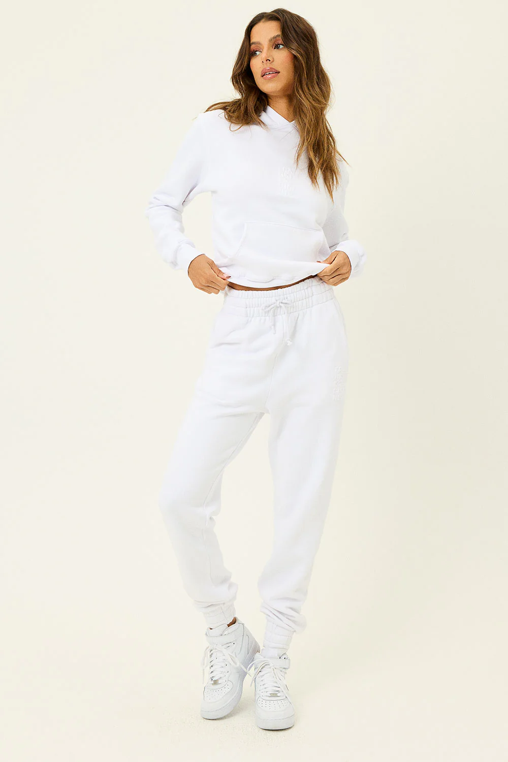 Frank Oversized Sweatpants - White - Image 4