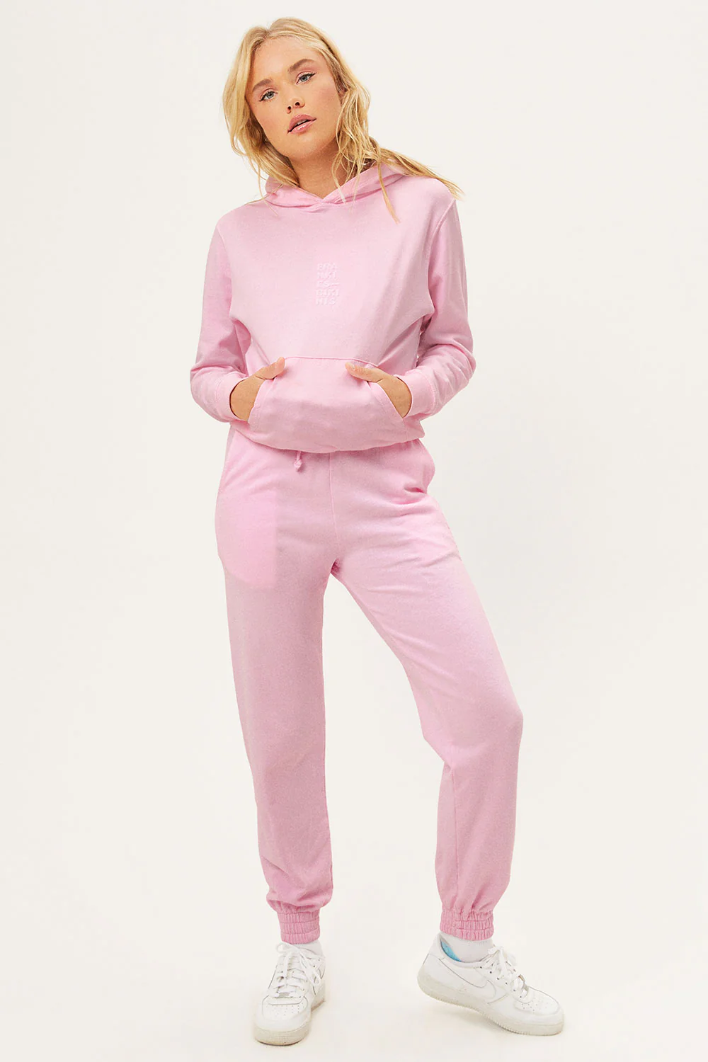 Frank Oversized Sweatpants - Love Pink - Image 4