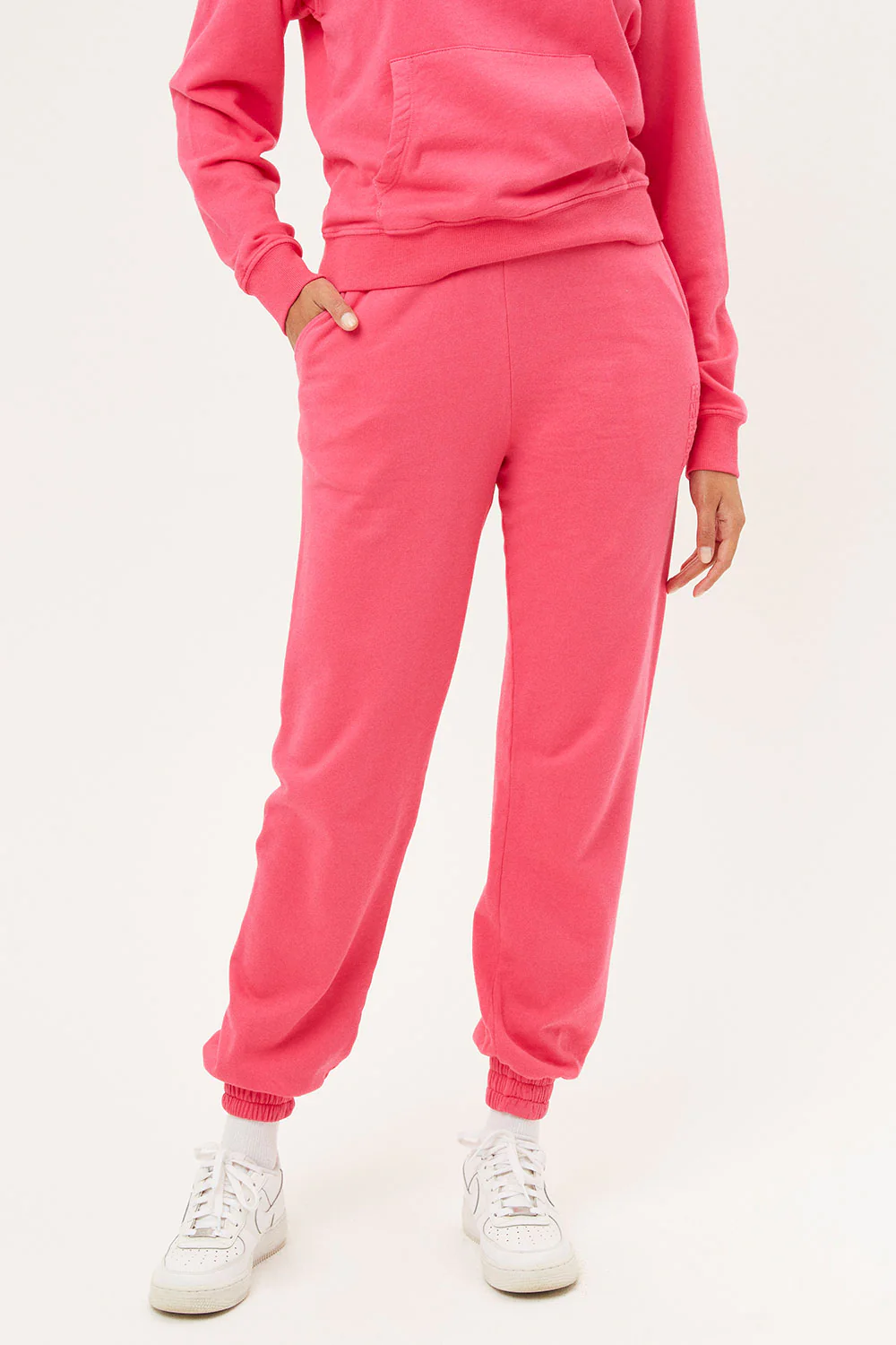Frank Oversized Sweatpants - Rosewood - Image 2