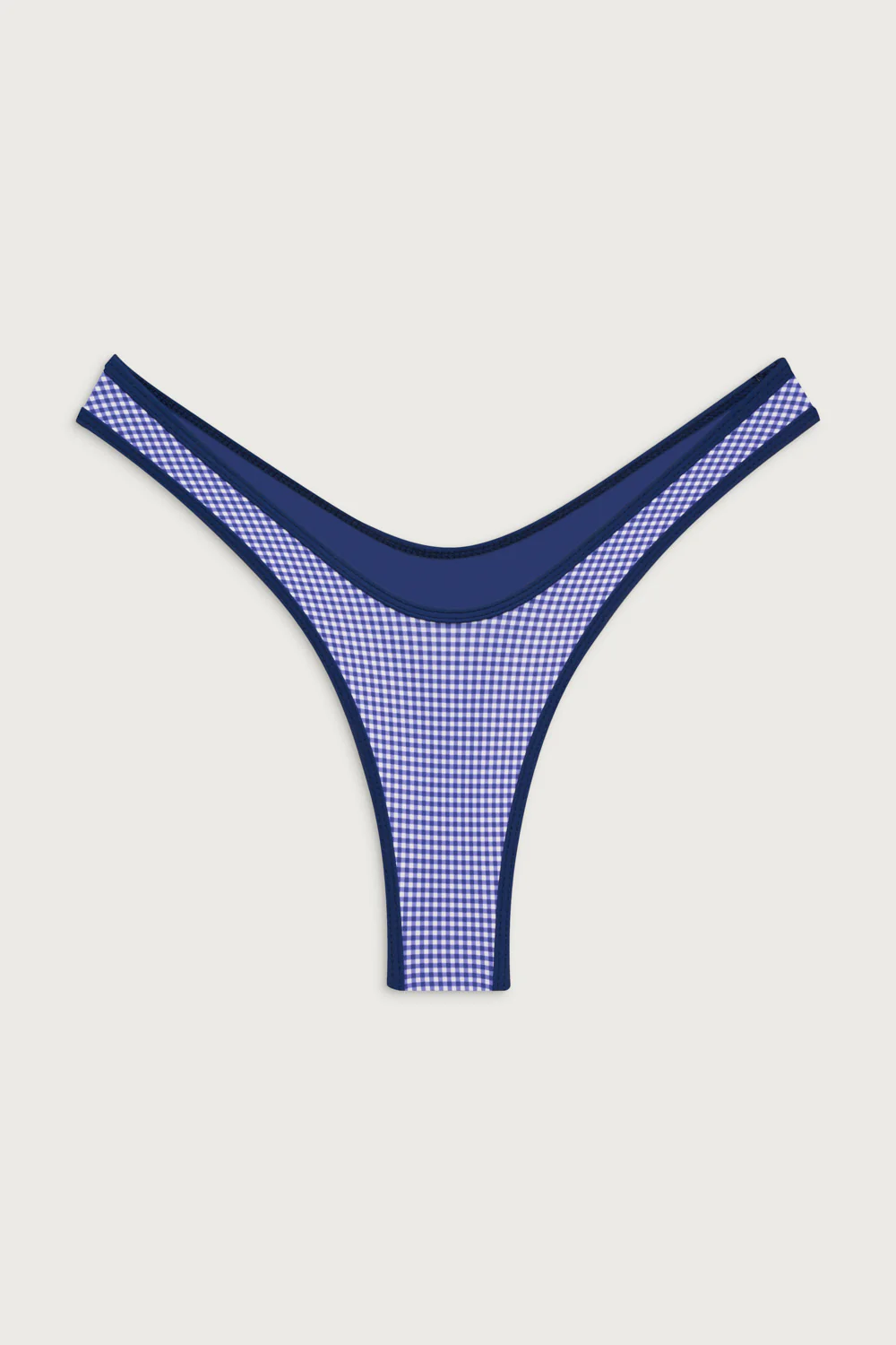 Full Moon Micro Bikini Bottom - Sailor Gingham - Image 3