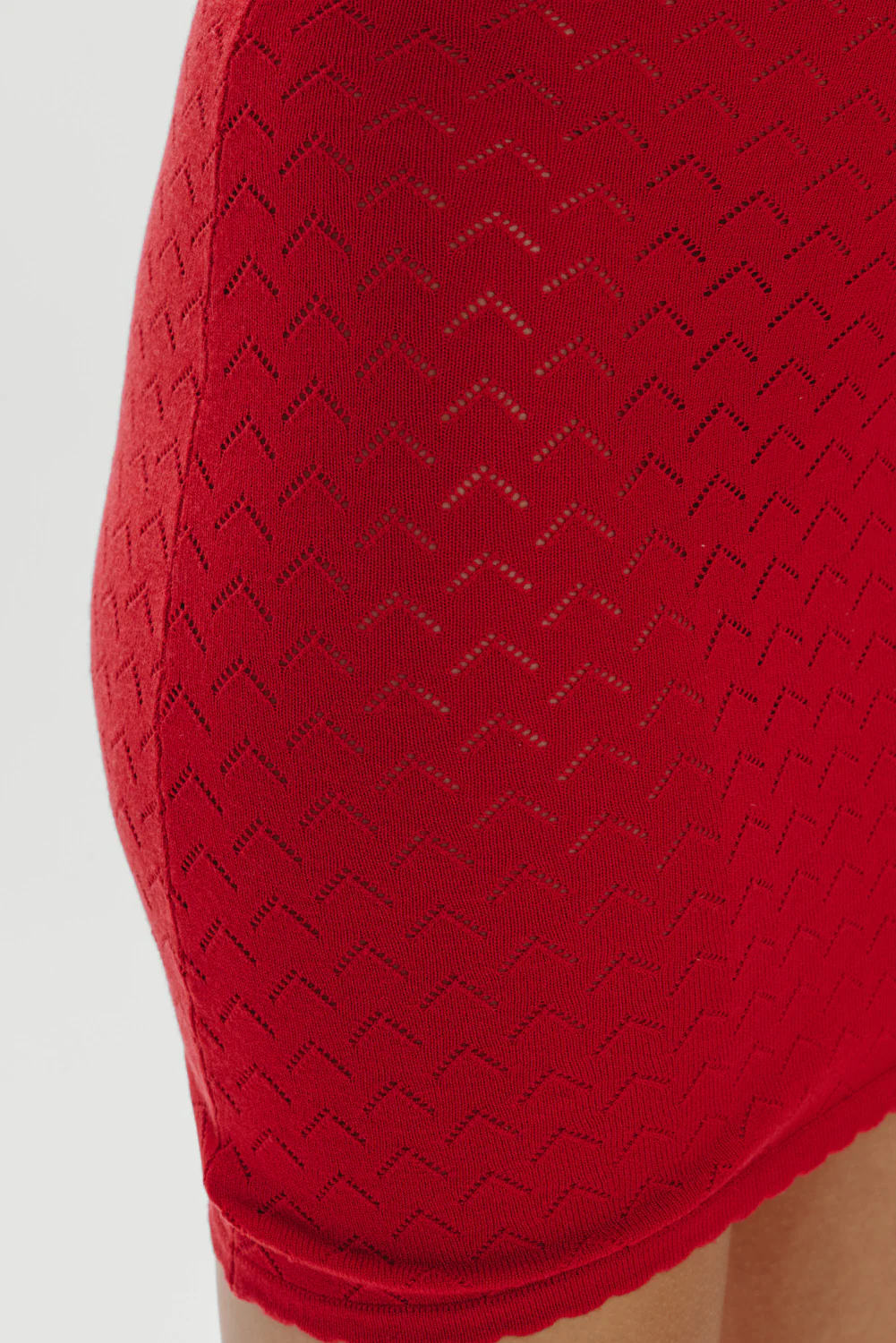 Glamour Halter Knit Mini Dress - Heartstrings - Image 6