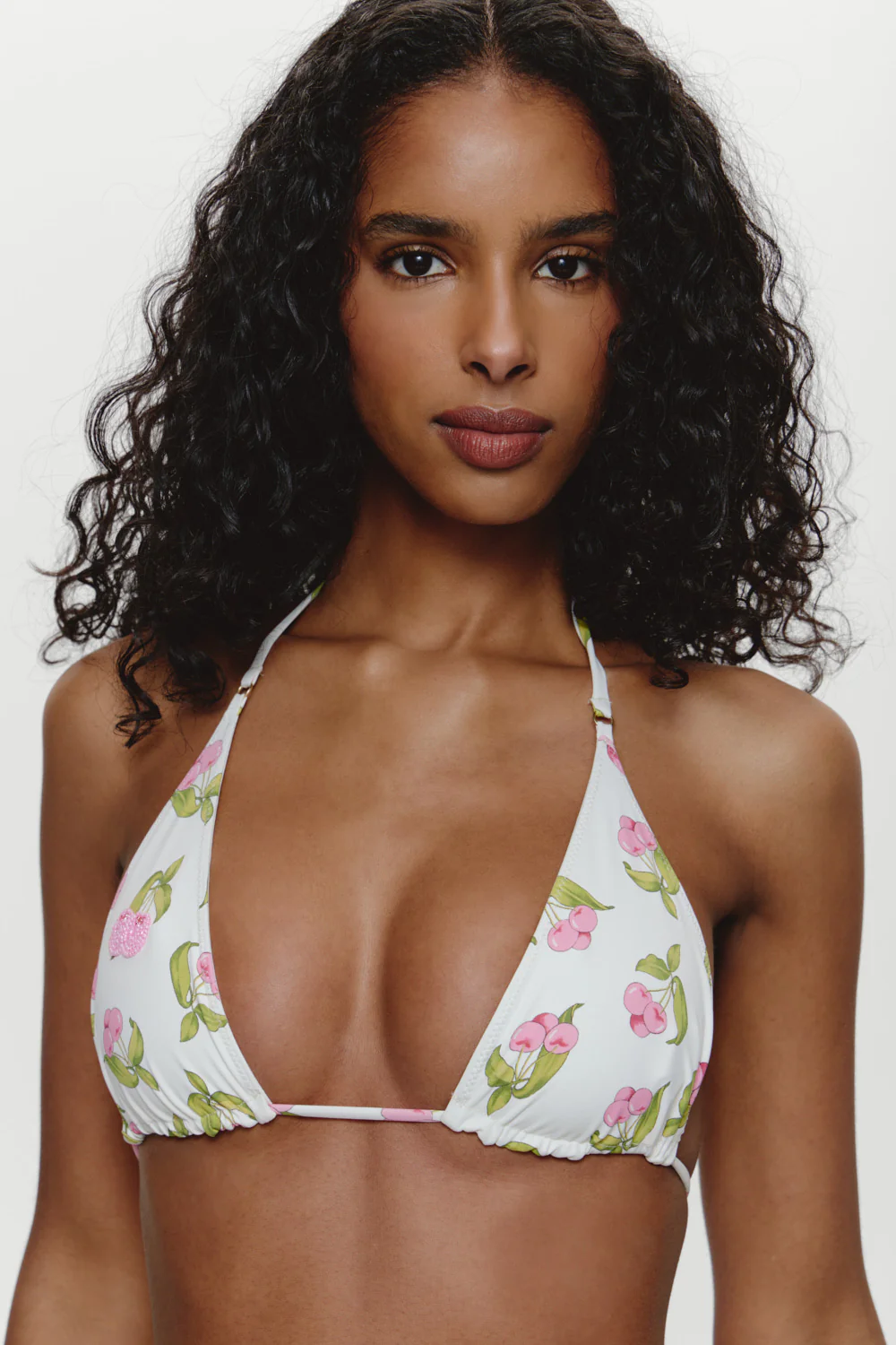 Grace Beaded Triangle Bikini Top - Cherry Picked - Image 5