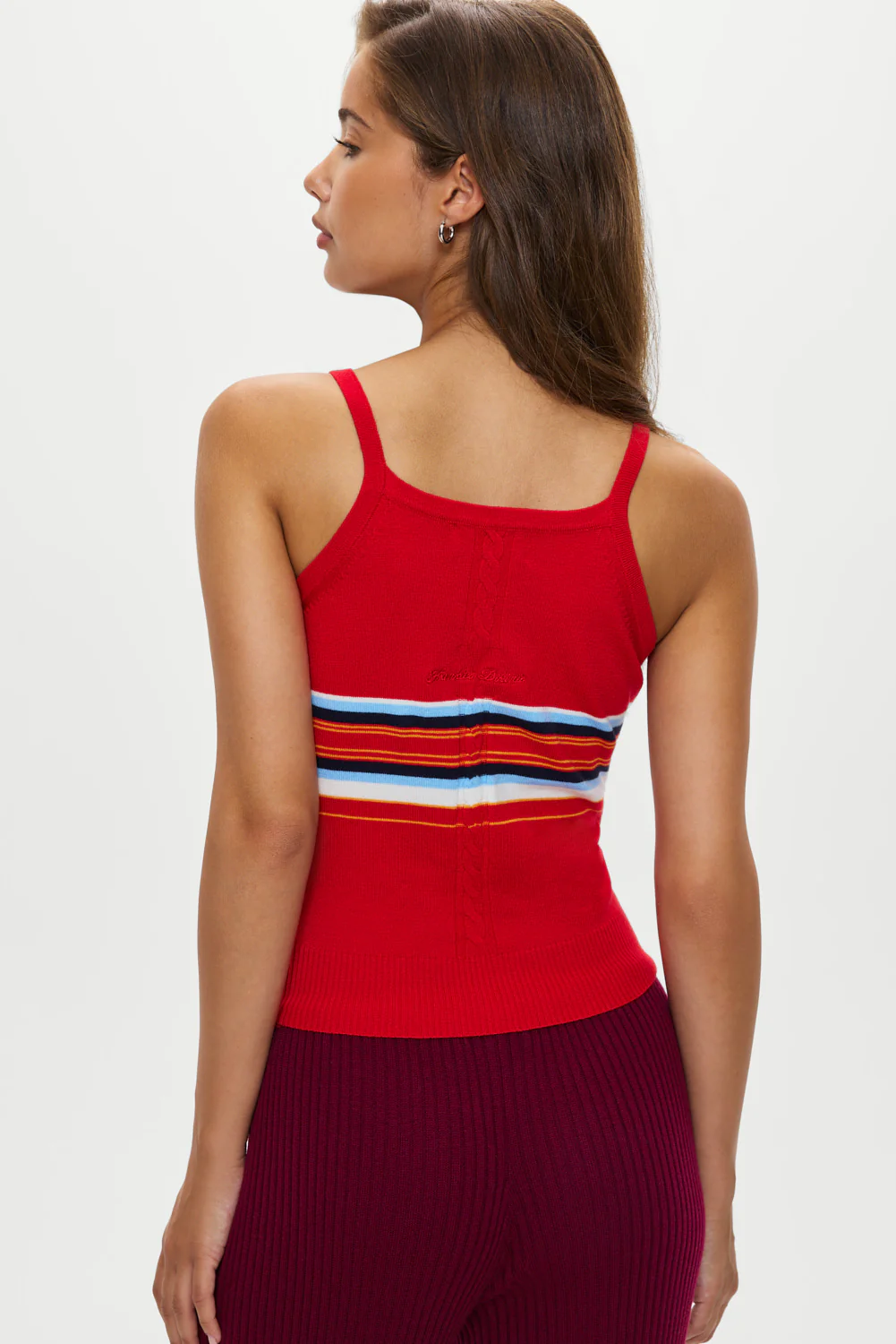 Graham Knit Tank - Ember Stripe - Image 4