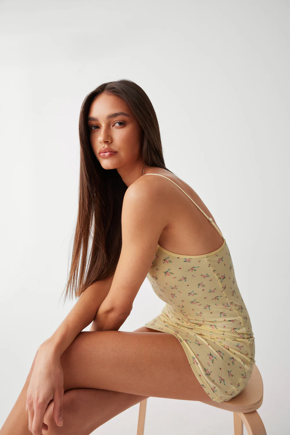 Gwen Floral Mini Dress - Buttercup Bouquet - Image 4