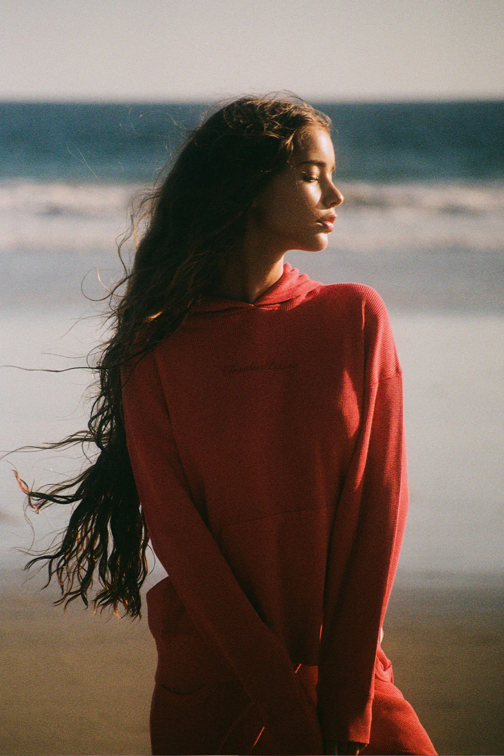 Haven Thermal Hoodie - Strawberry Red - Image 6