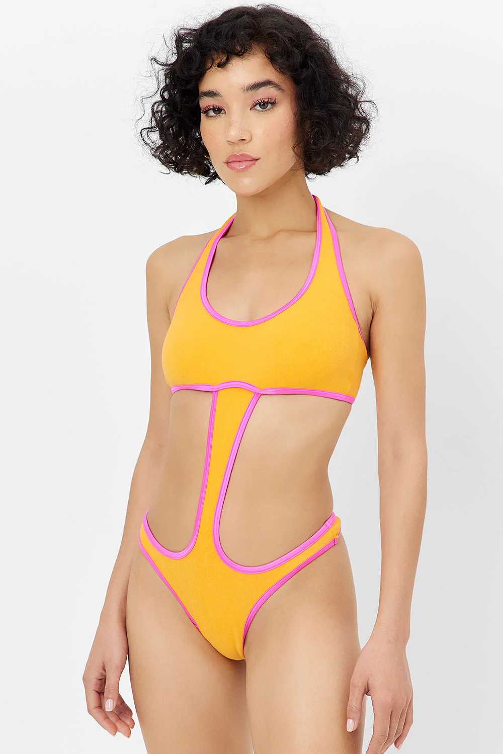 Hayes Terry Monokini One Piece Swimsuit - Sundown - Image 3