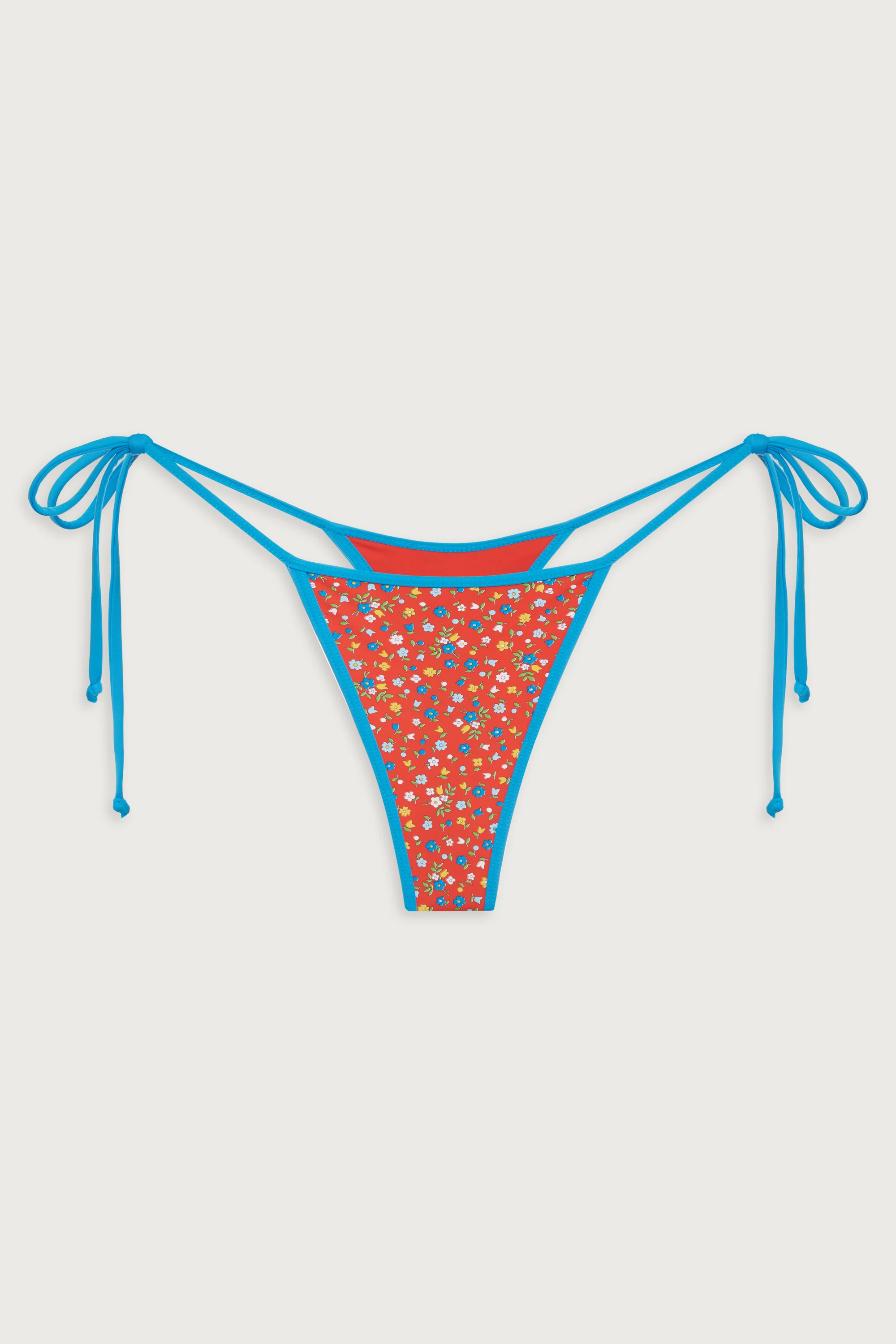 Hazel Floral Skimpy Bikini Bottom - Seaside Farm - Image 3