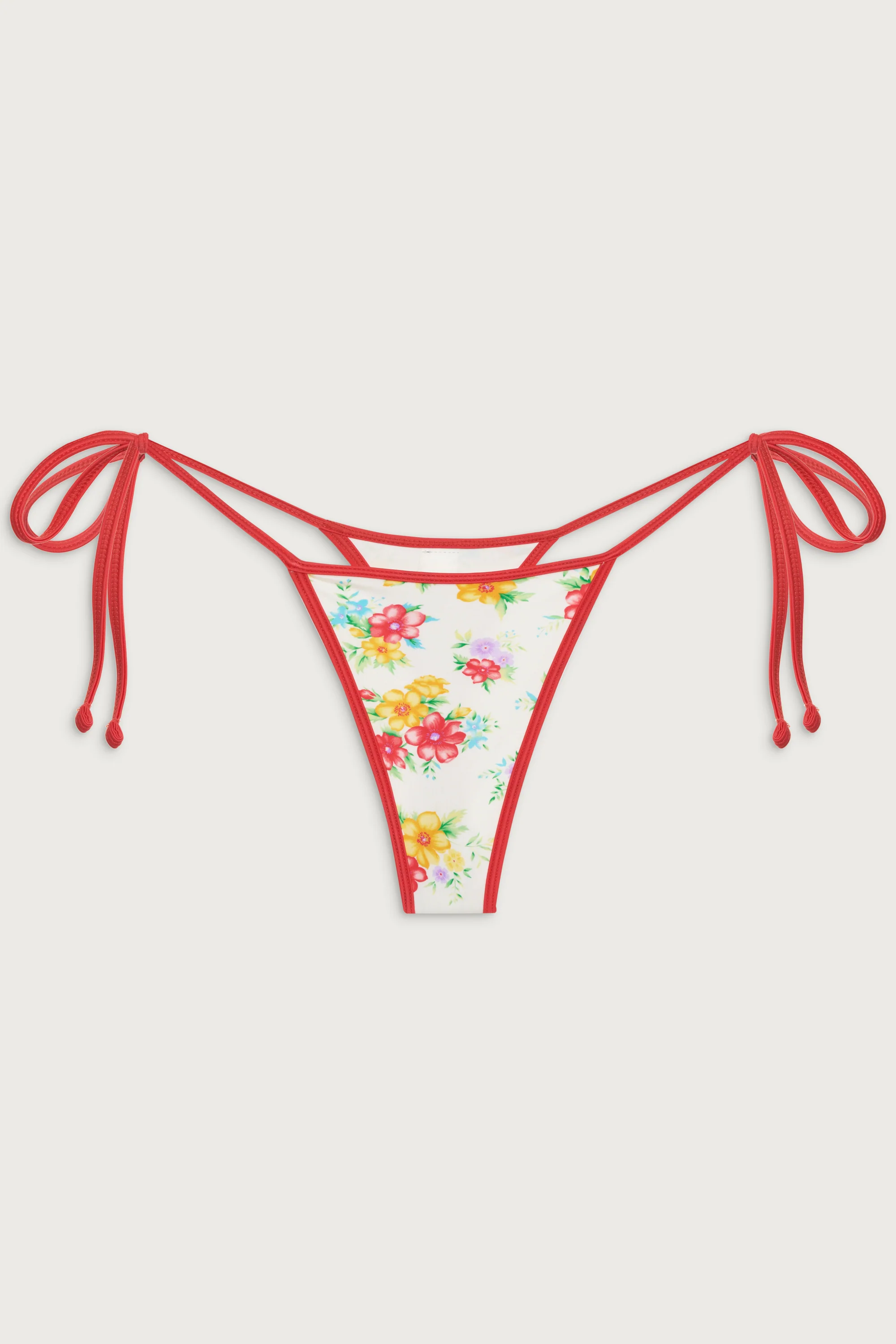 Hazel Shine Skimpy Bikini Bottom - Sweet Hibiscus - Image 3
