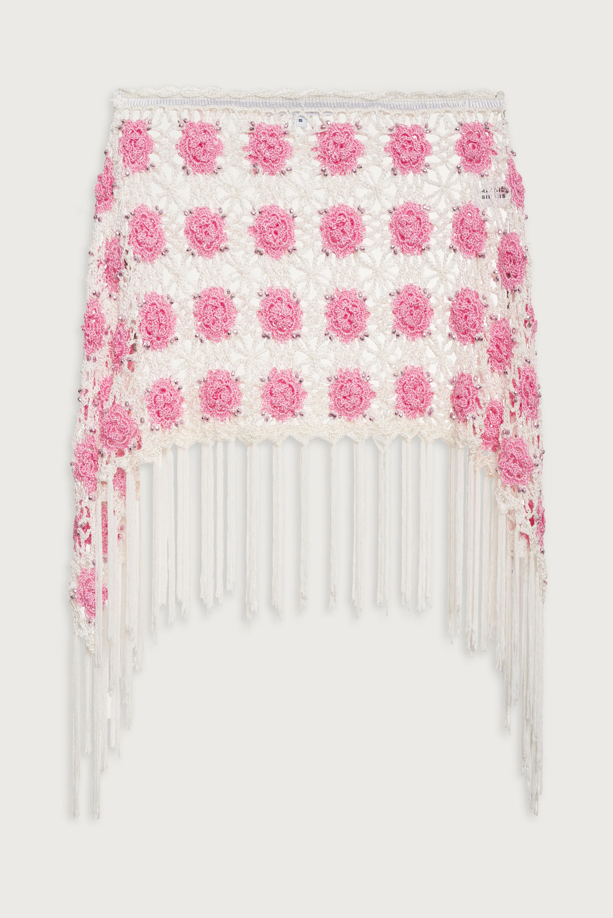 Hendrix Crochet Skirt - Pink Sugar - Image 3